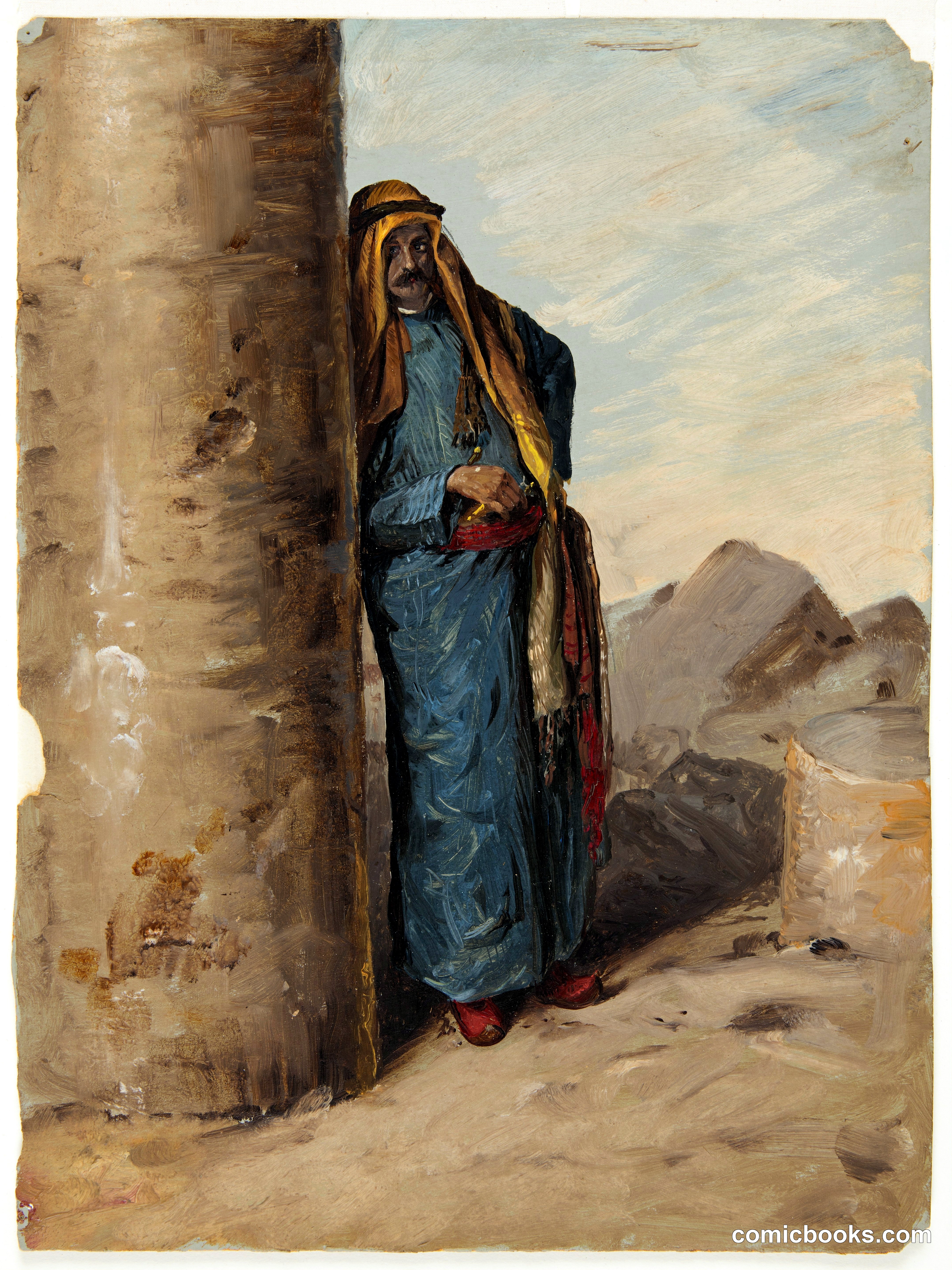 Standing Bedouin Figure