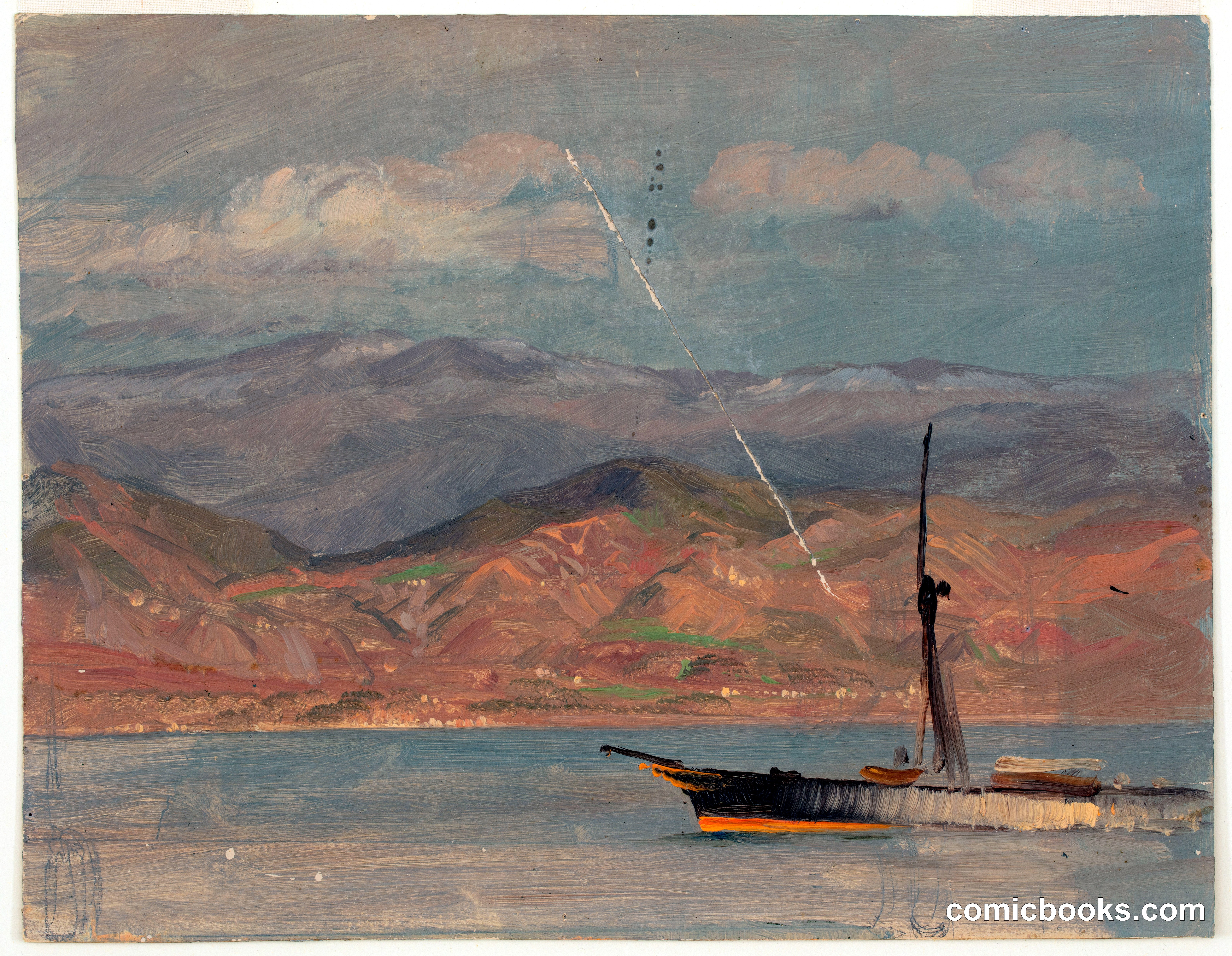 The Strait of Messina, Looking towards Italy