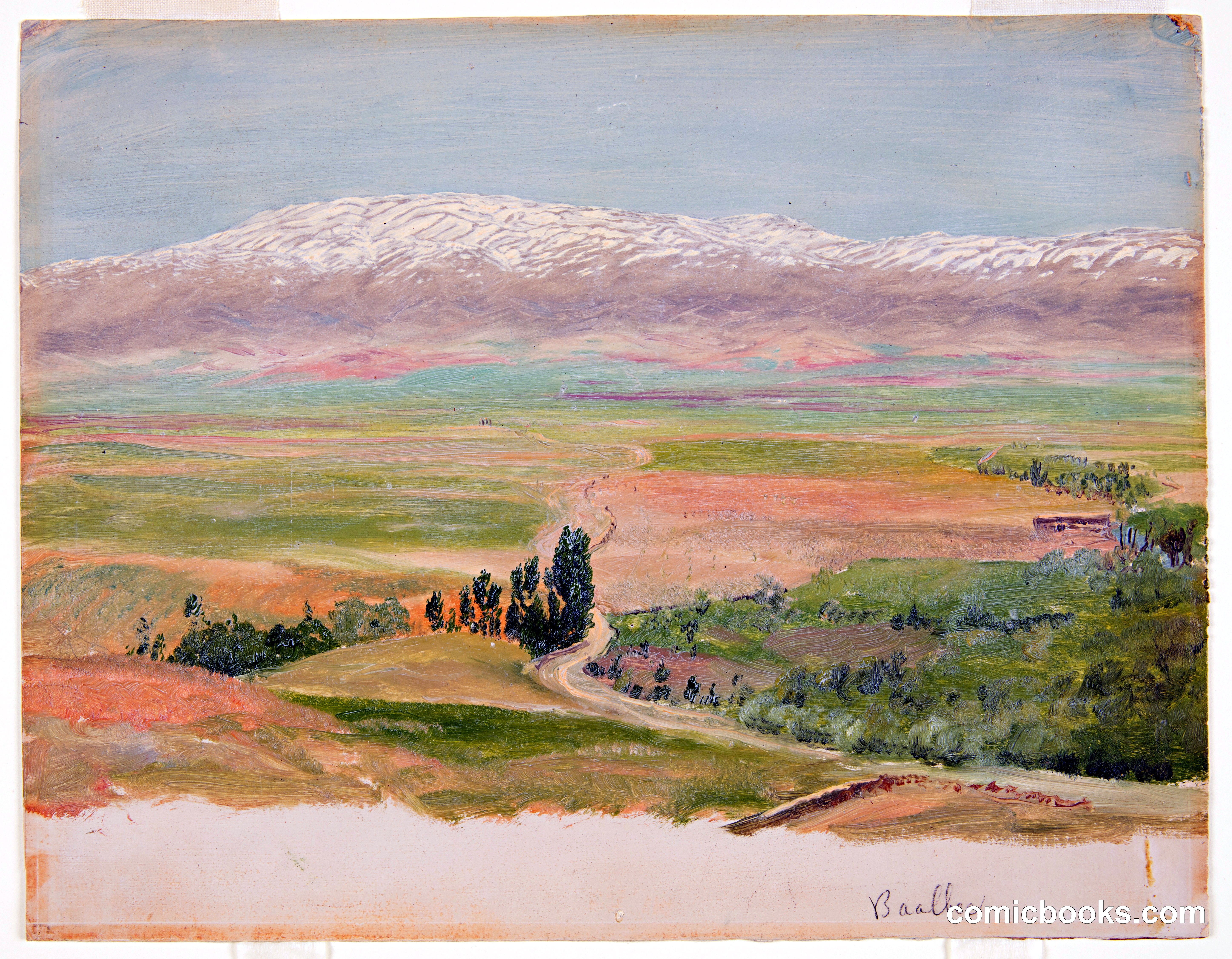 Mountains near Baalbek, Syria