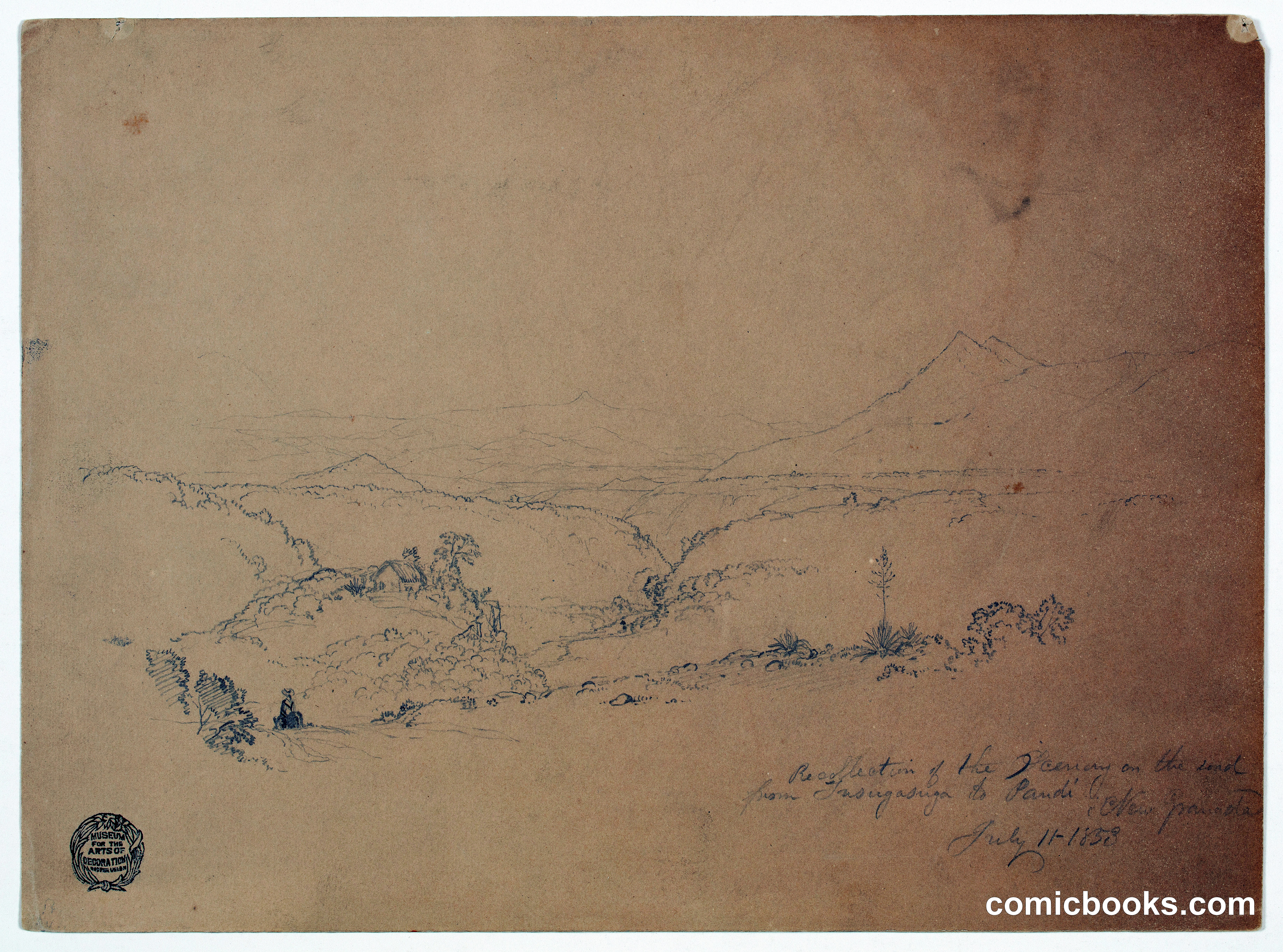 Recollection of the Scenery on the Road from Fusugasuga to Pandi, Colombia