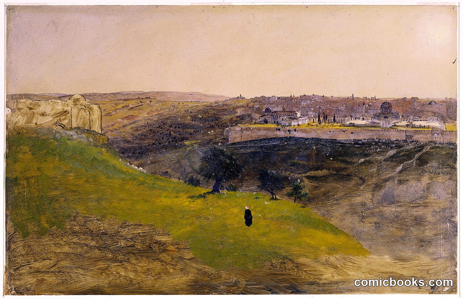 Jerusalem from the Mount of Olives, Part One
