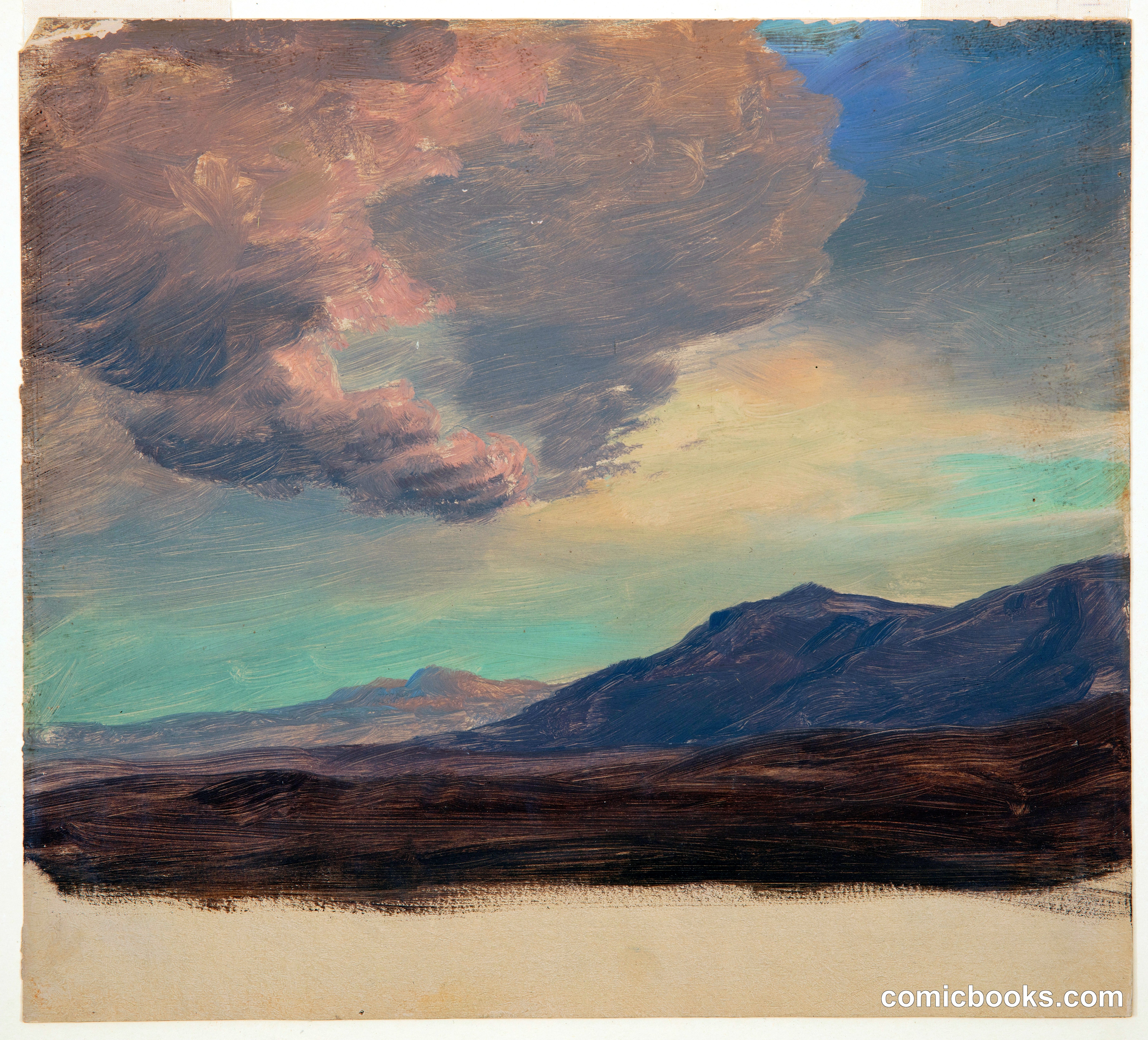Mountains at Sunset