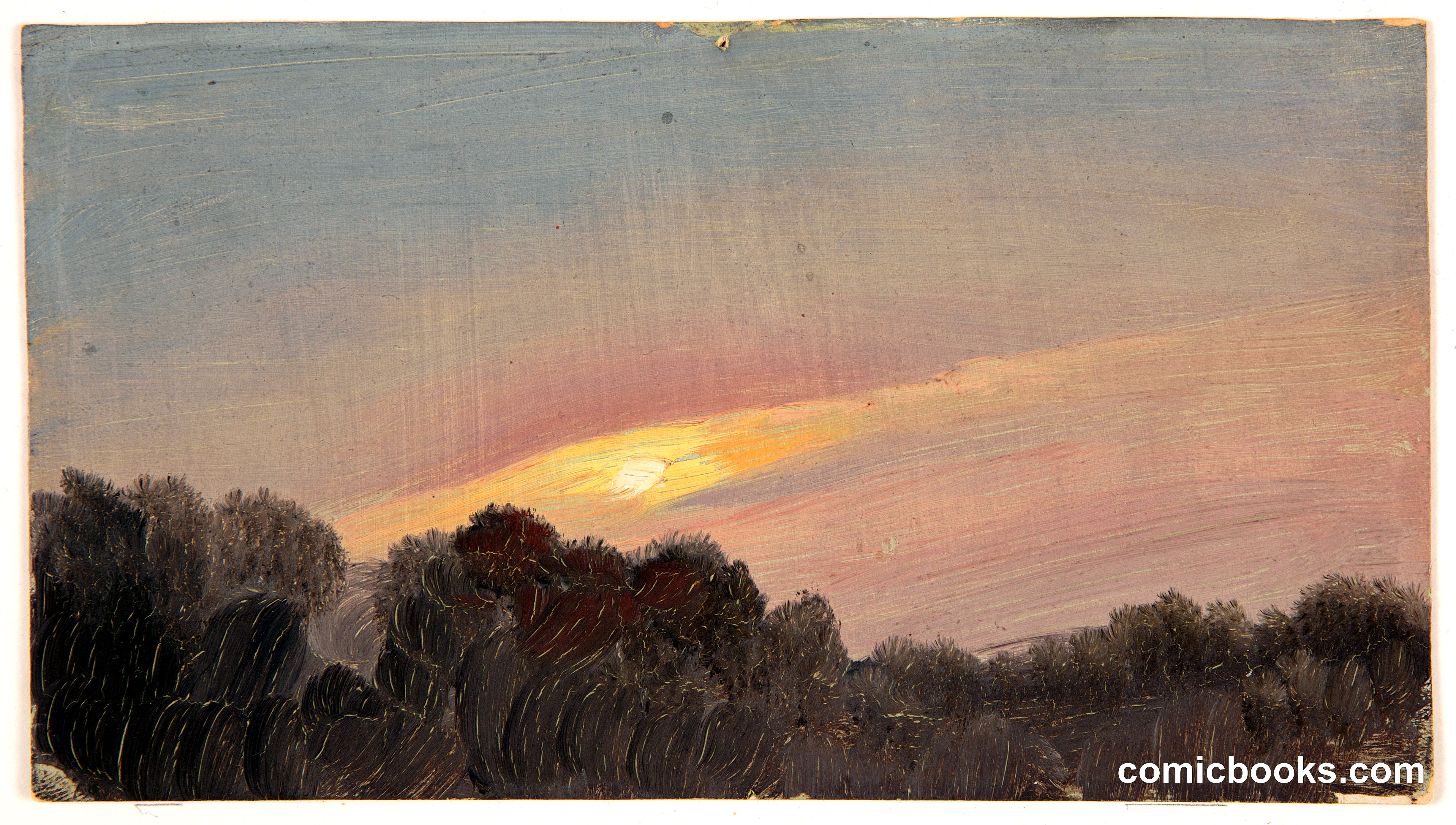 Hazy Sunset