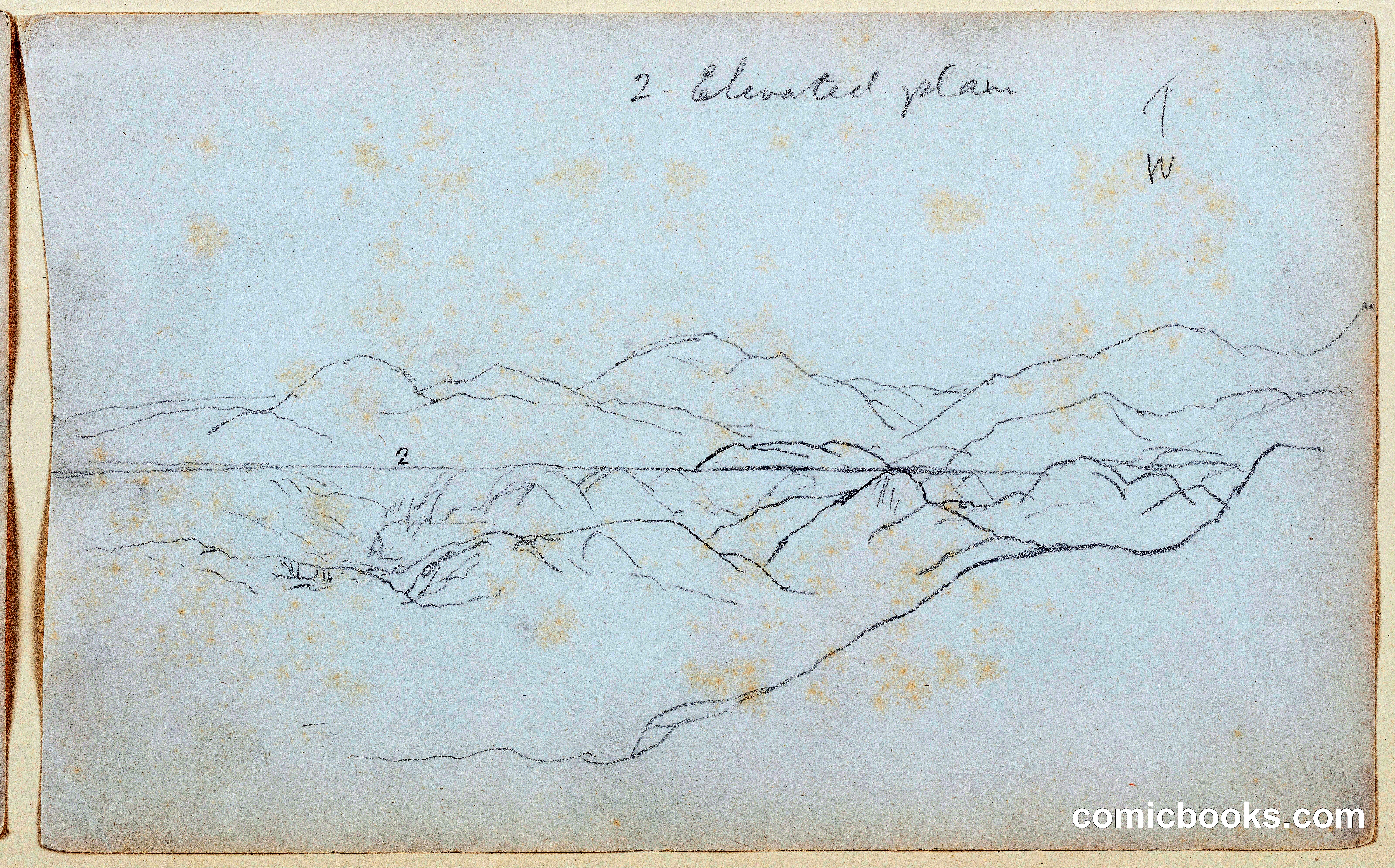View of an Elevated Plain from Mojarras, Colombia, Part Two