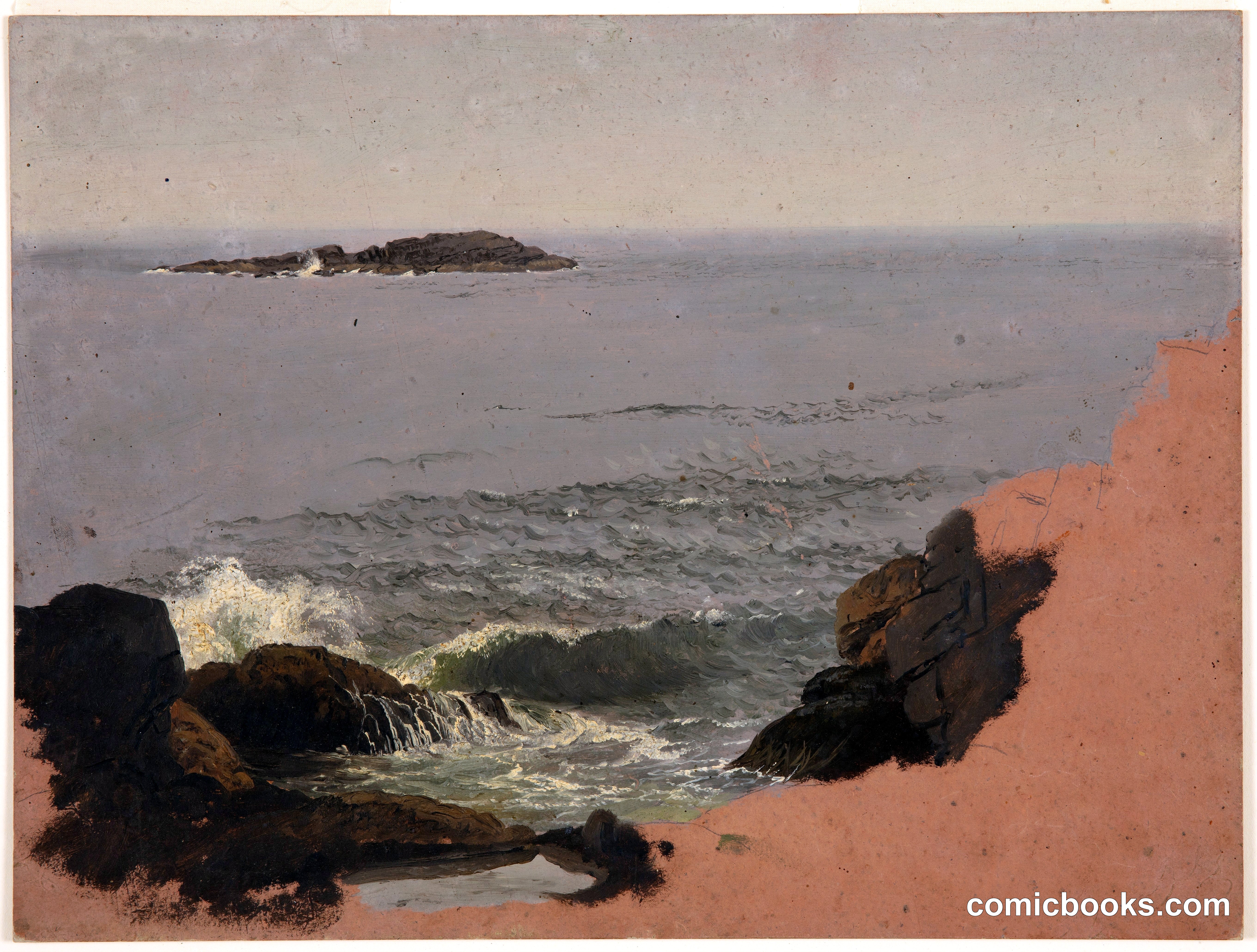 Old Soaker off Great Head, Mt. Desert Island, Maine