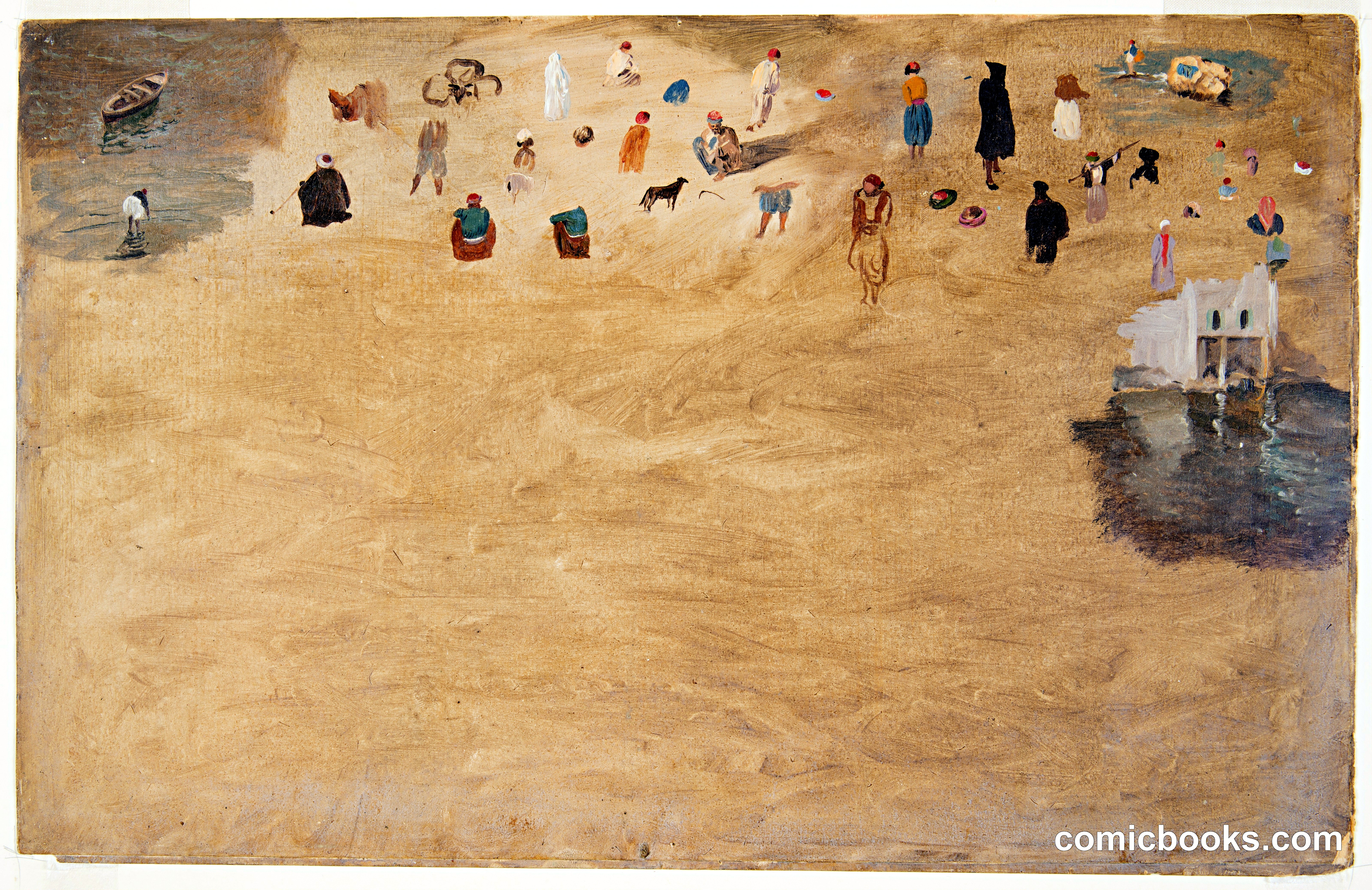 Beach Scene Study