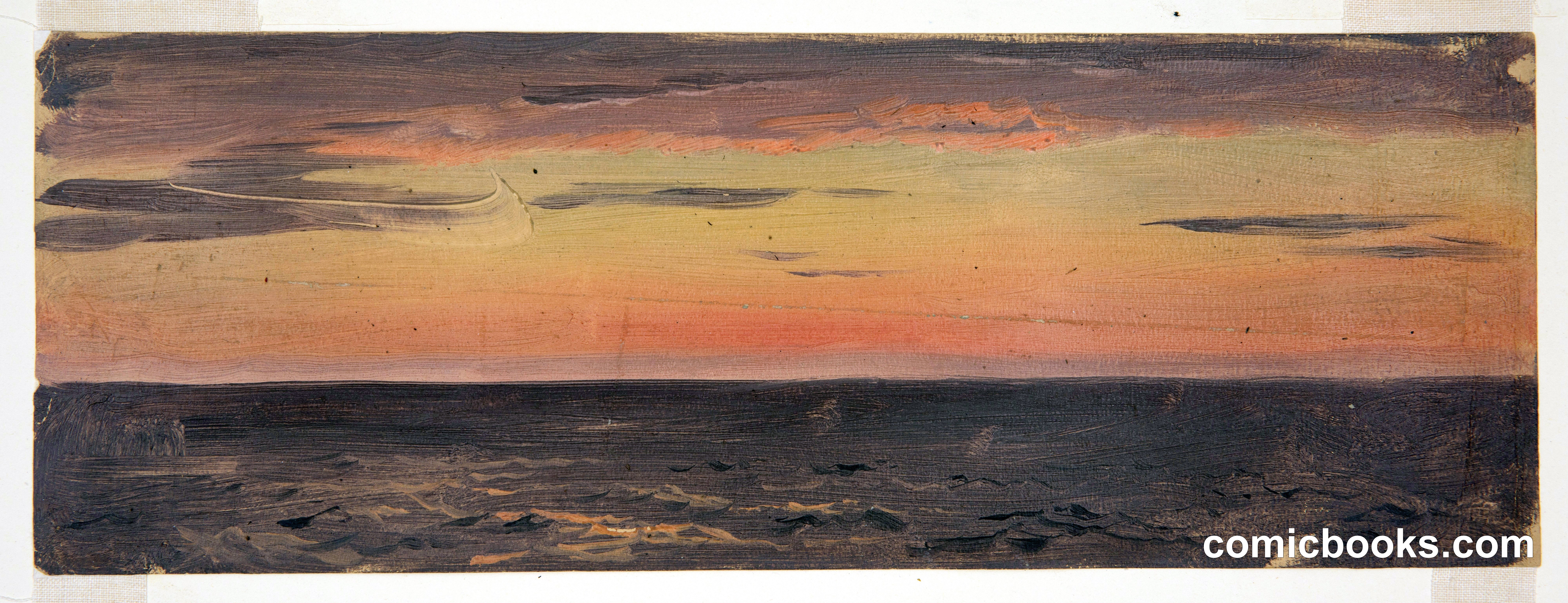 Twilight at Sea