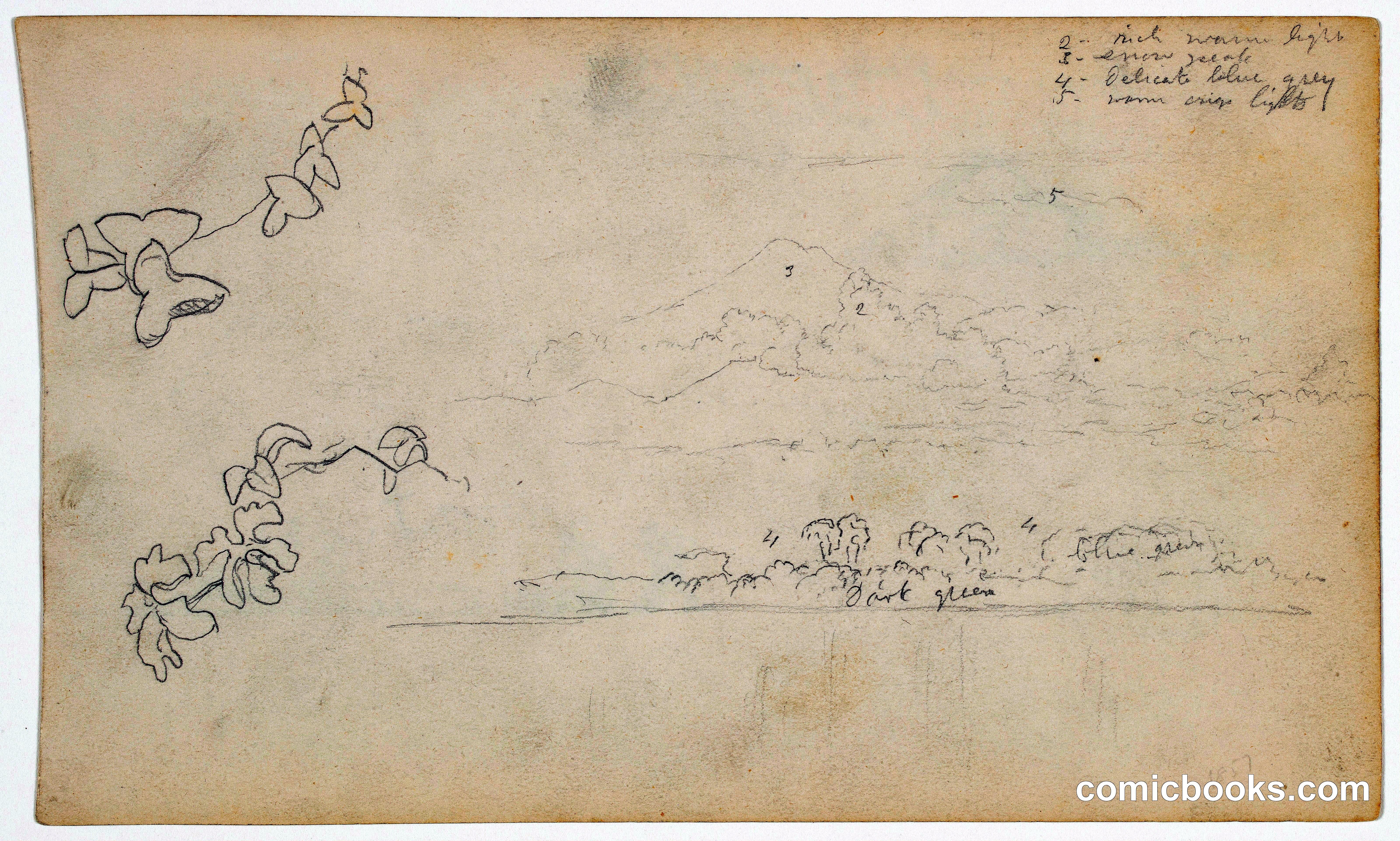 Frederic Edwin Church, Sketches from Ecuador