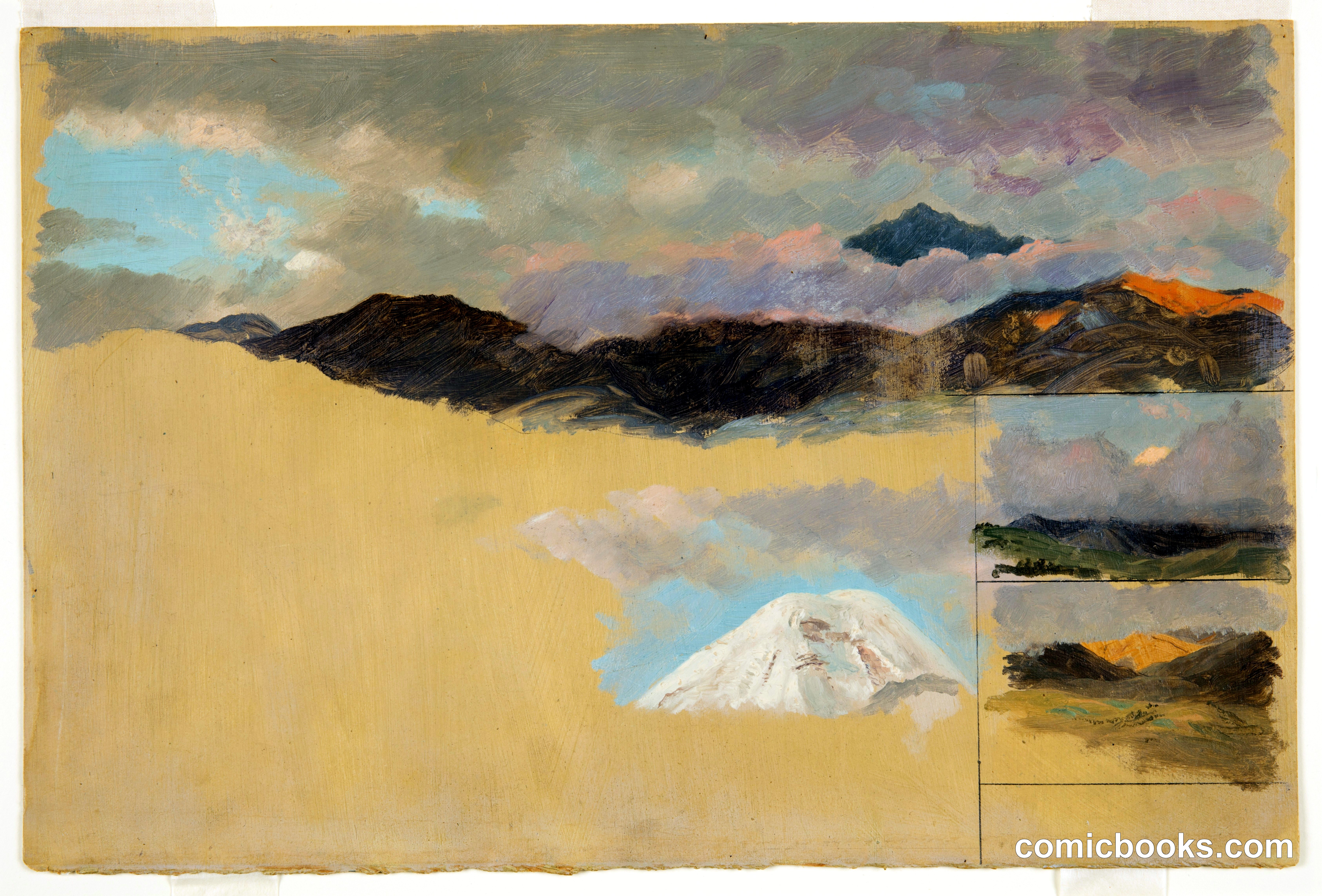 Sketches of Chimborazo, Ecuador