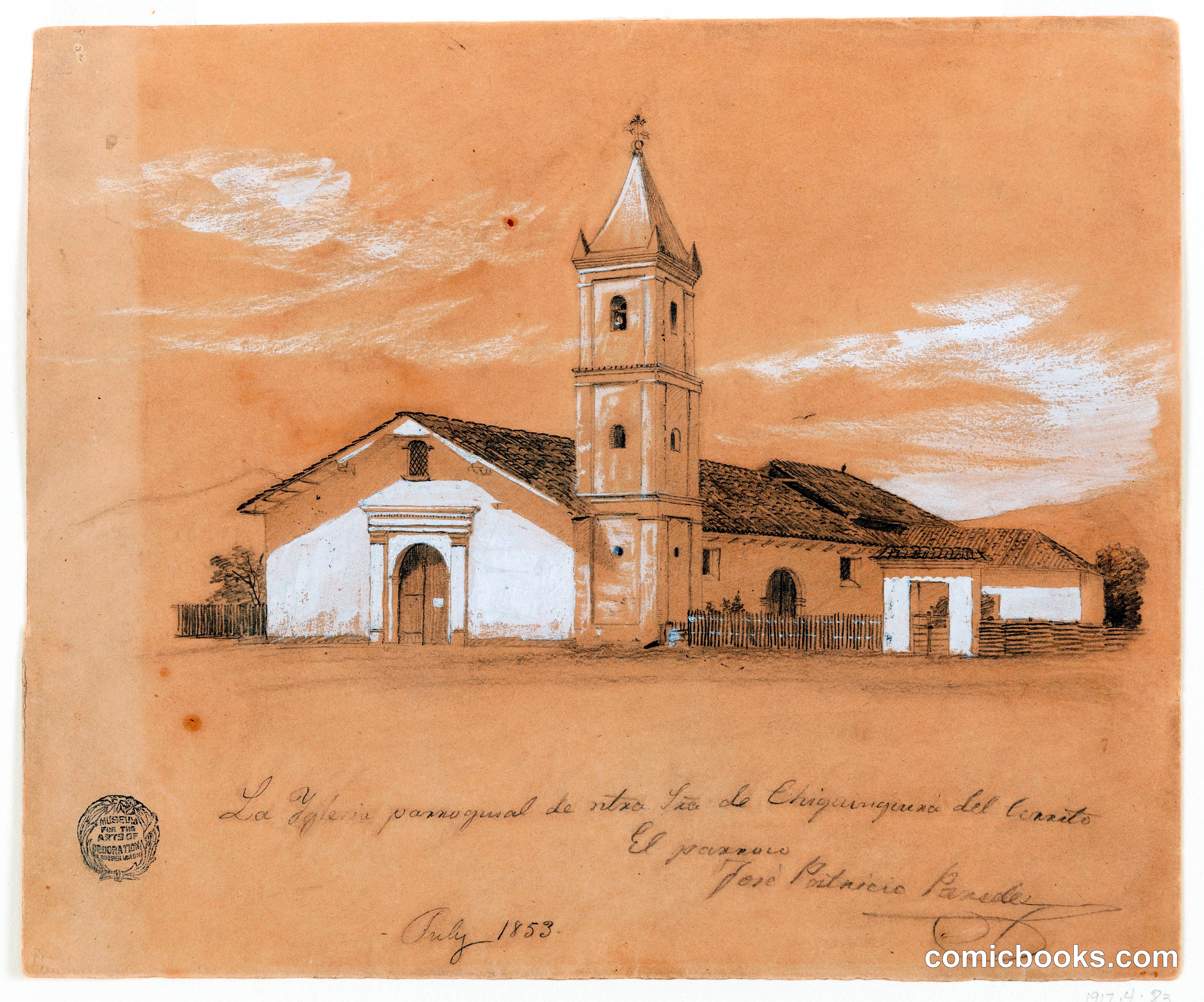 Parish Church of Our Lady of Chiquinquira del Cerrito, Chiquinquira, Colombia