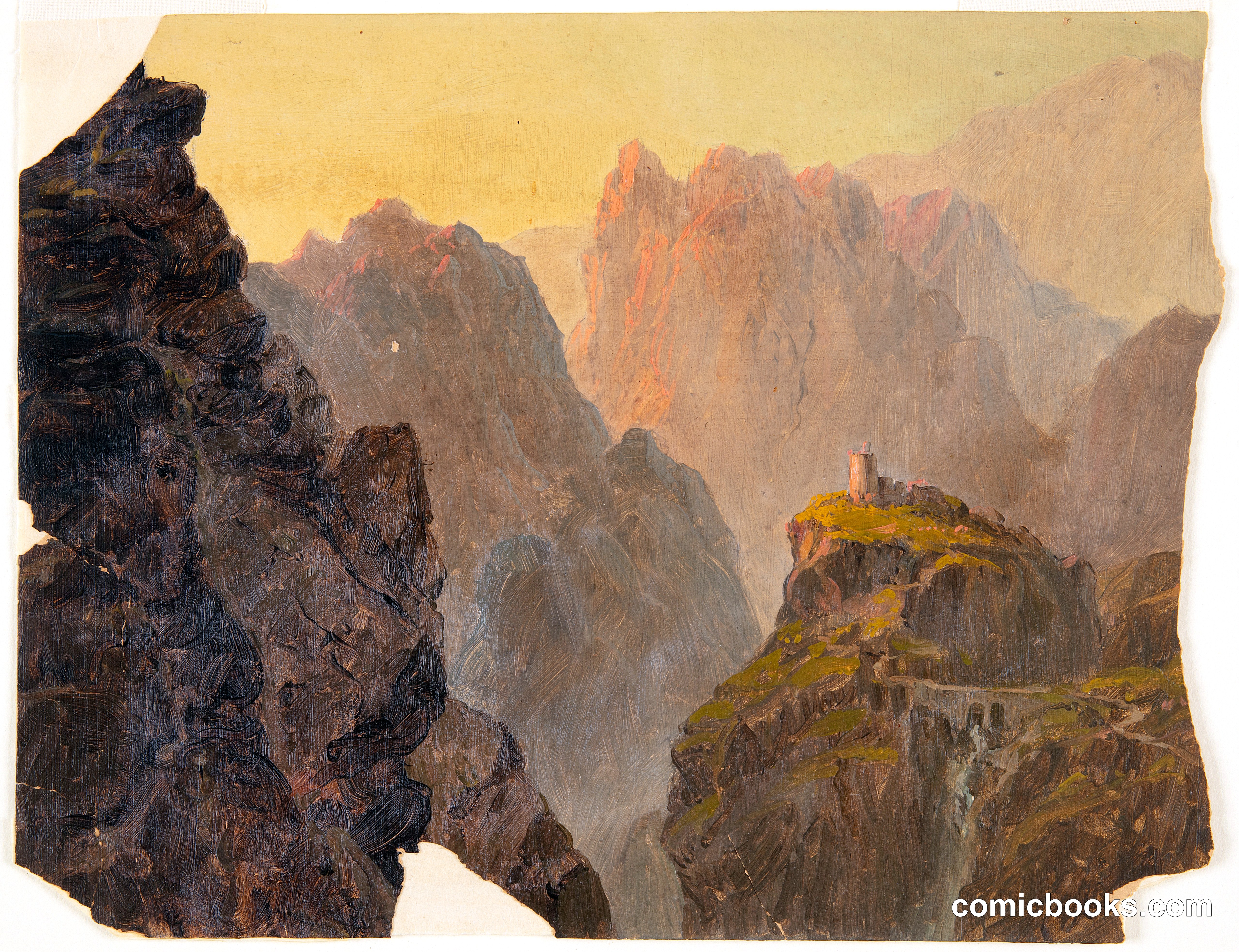 Castle in the Mountains
