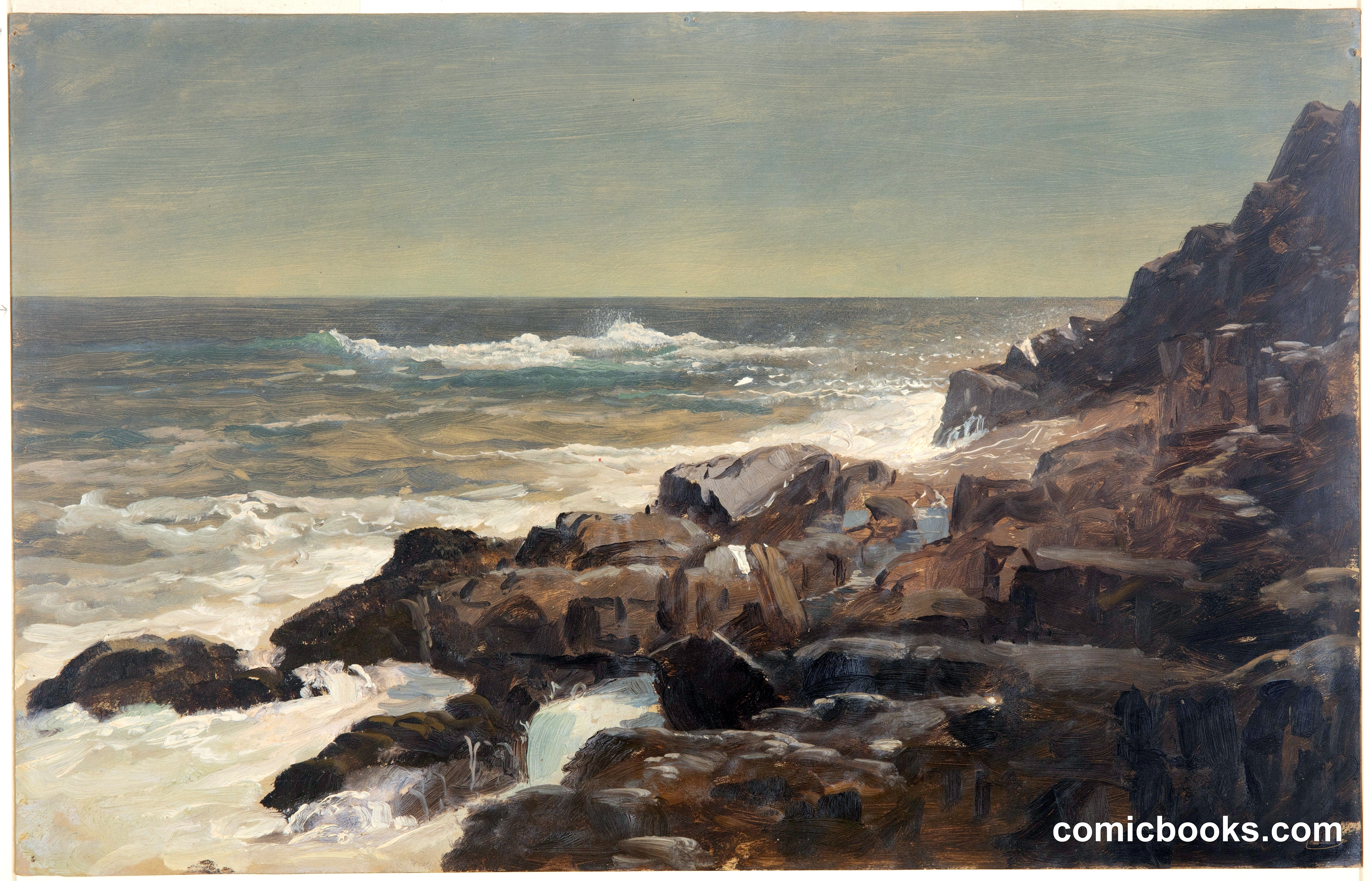 Near Otter Cliffs, Mt. Desert Island, Maine