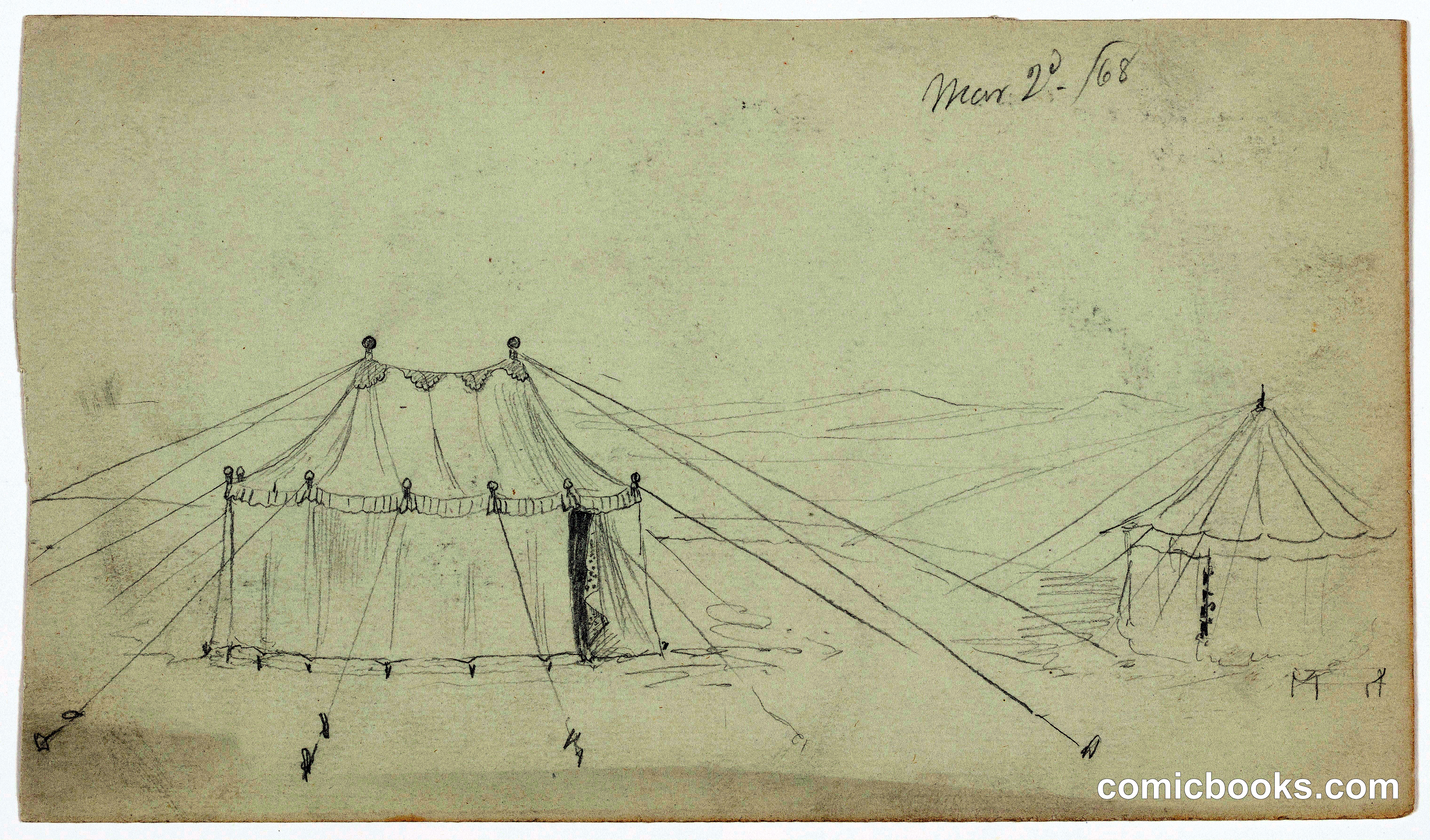 Two Tents, Palestine