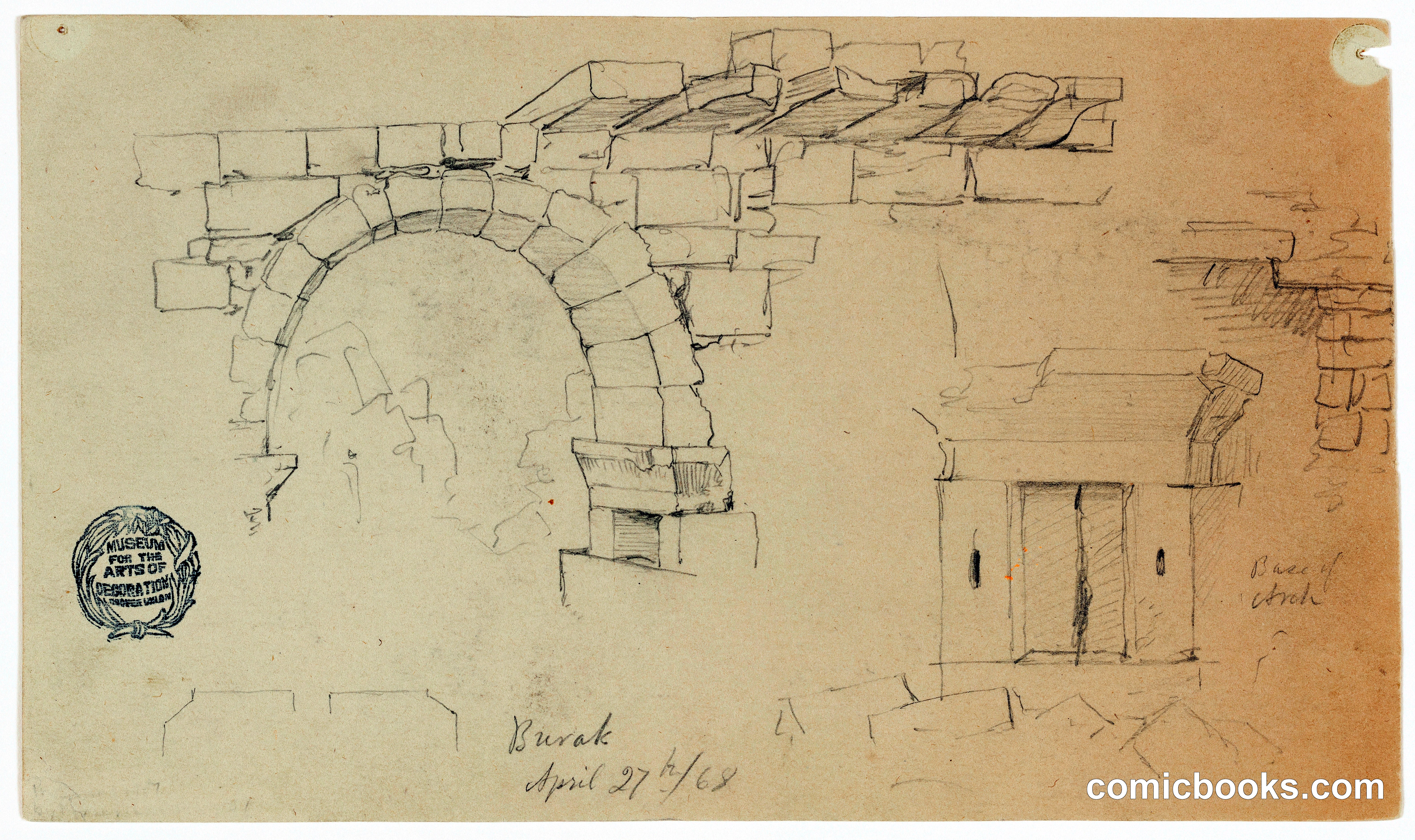 Architectural Study: Stone Arch and Base