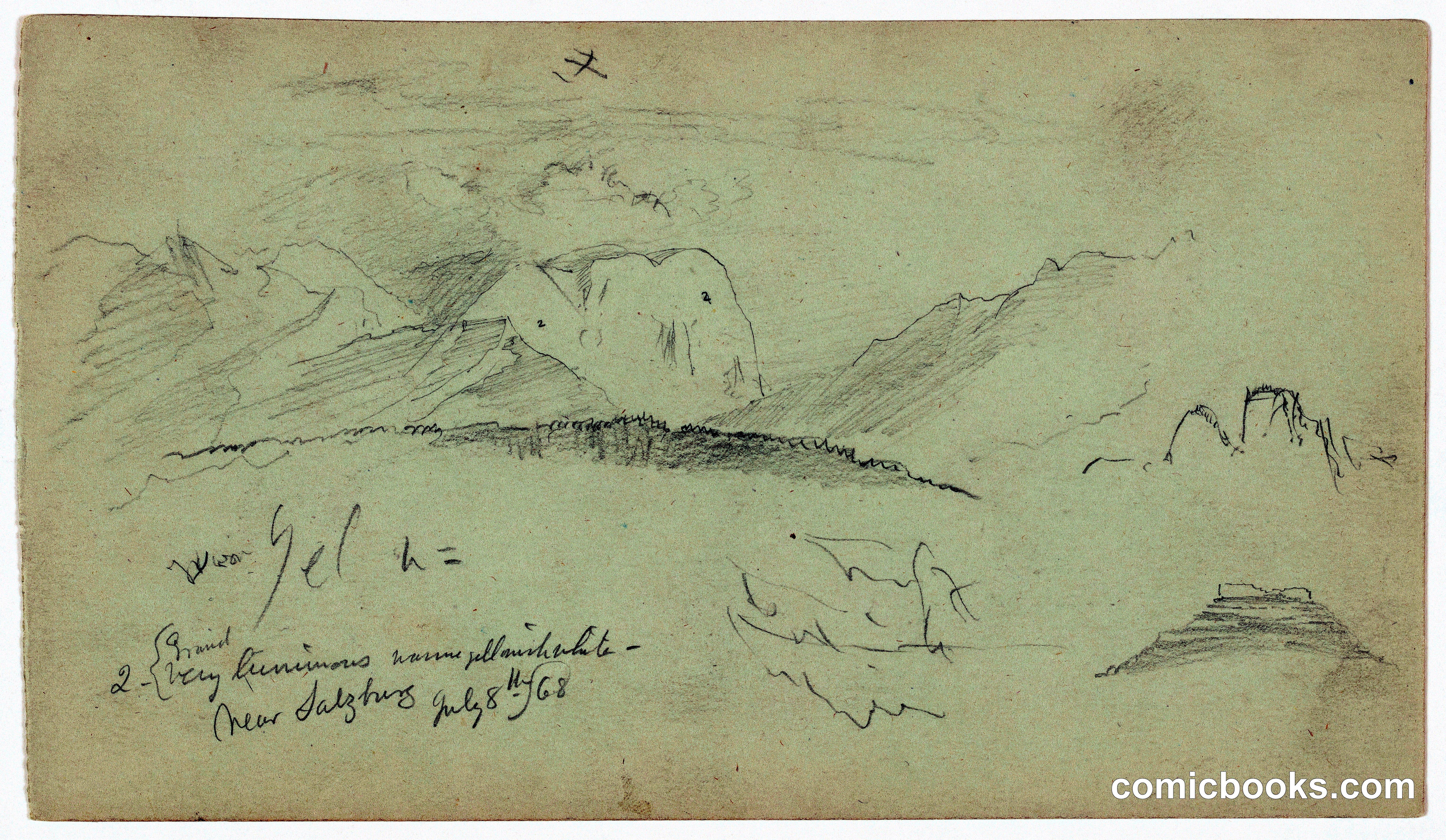 Alpine Landscape near Salzburg, Austria