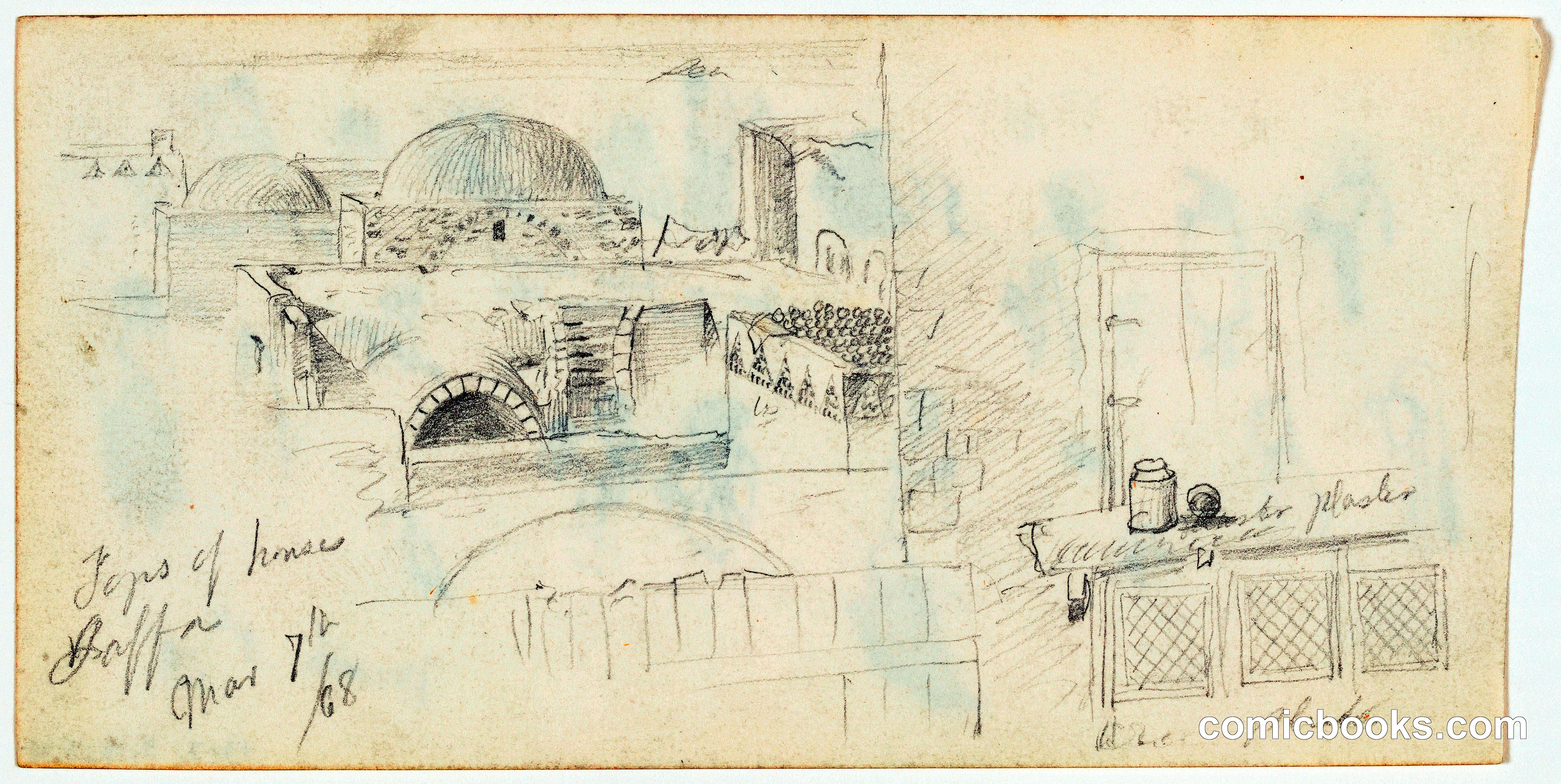 Rooftops by the Sea, Jaffa, Palestine