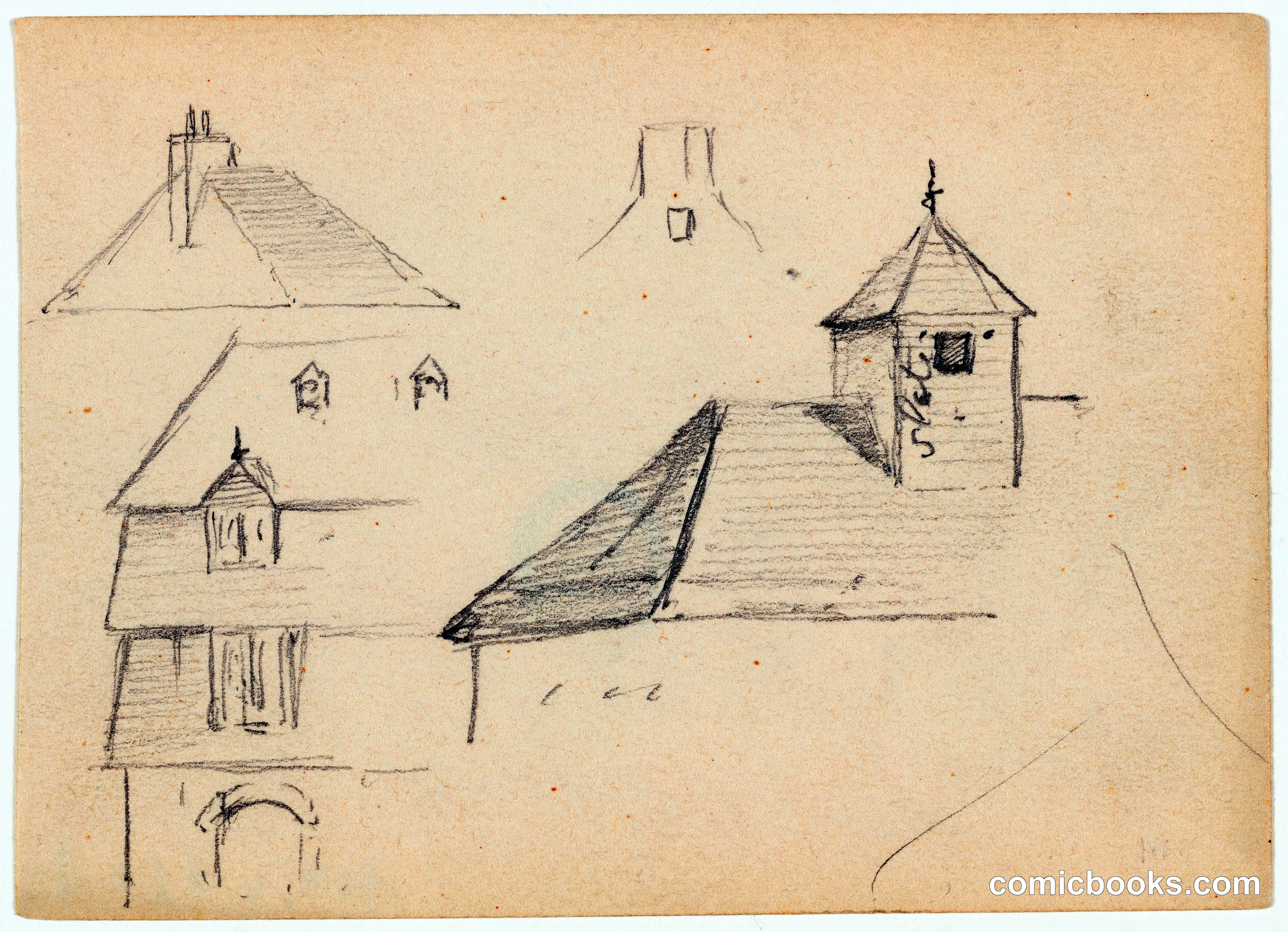 Architectural Studies: Swiss Rooftops
