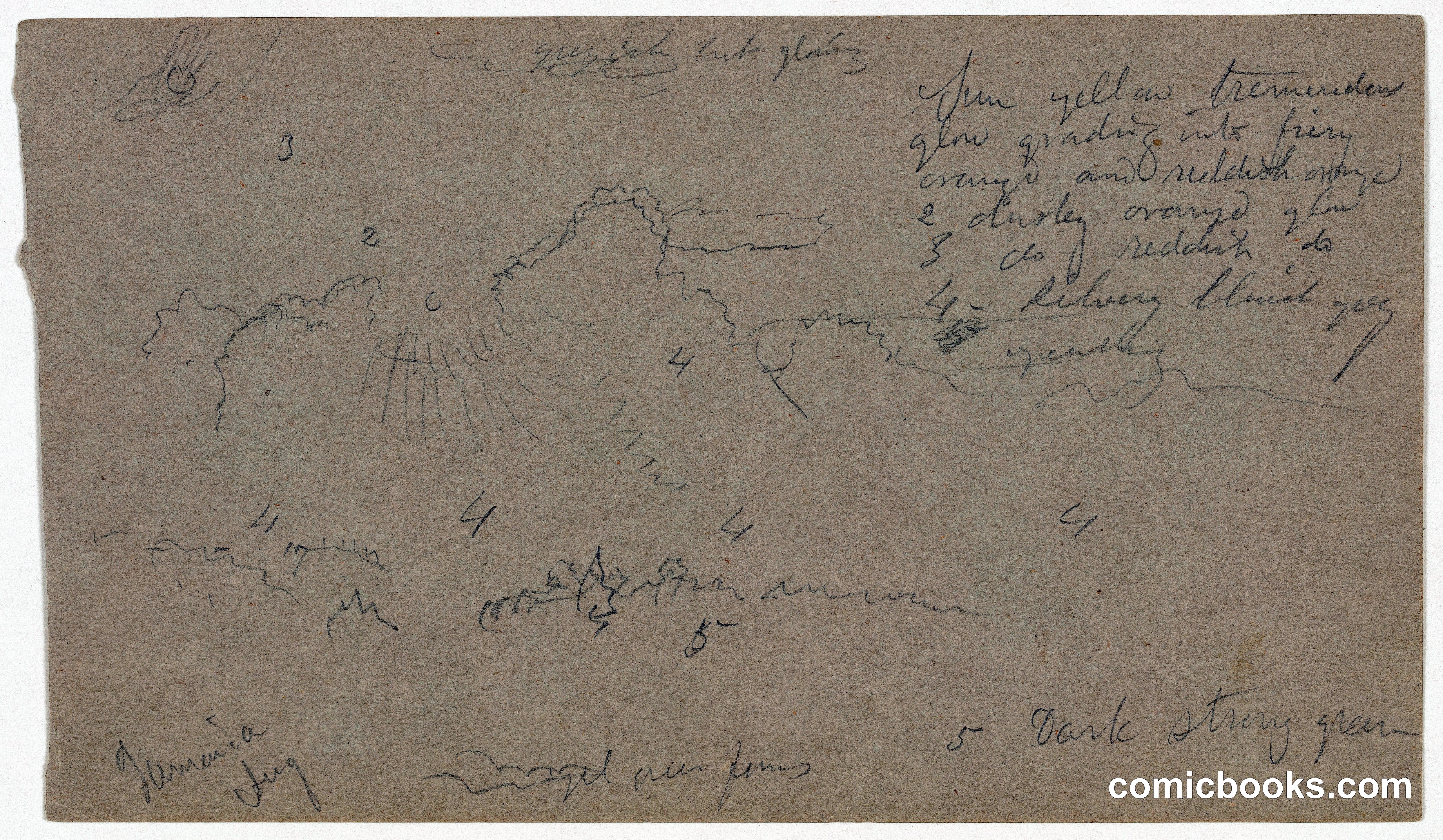 Cloud Sketch, Jamaica