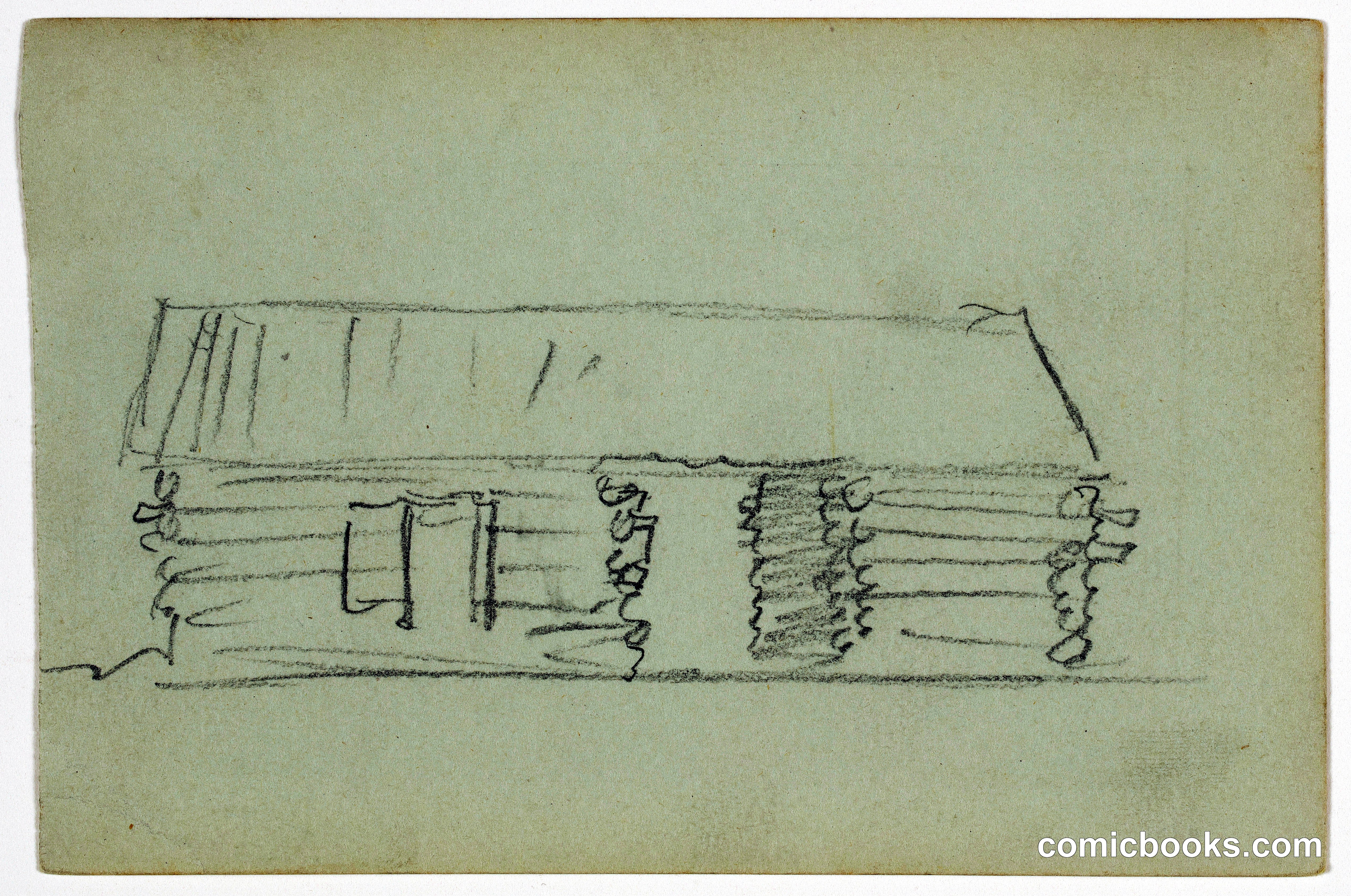 Log Cabin (Architectural Sketch)
