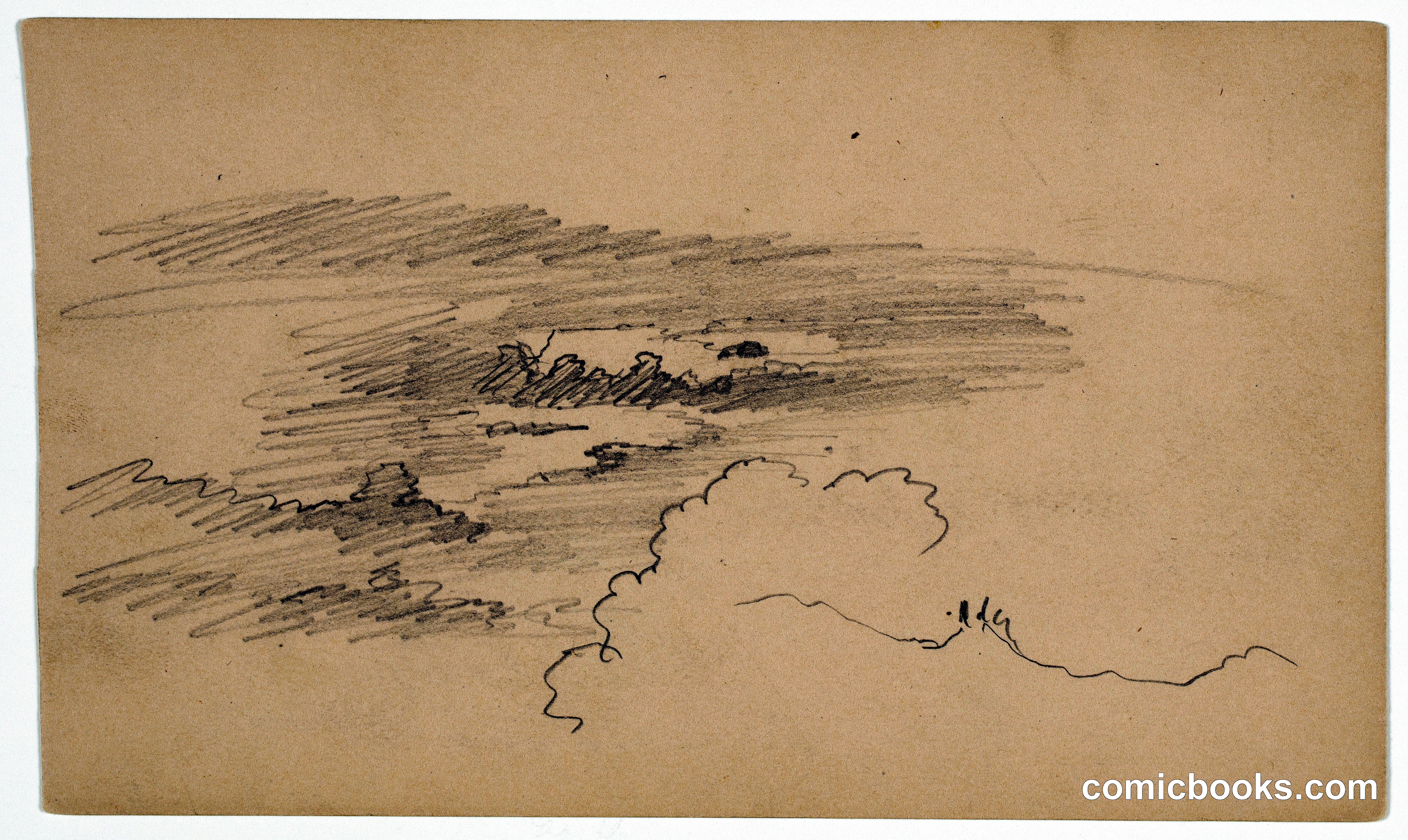 Cloud Sketch, Hudson, New York