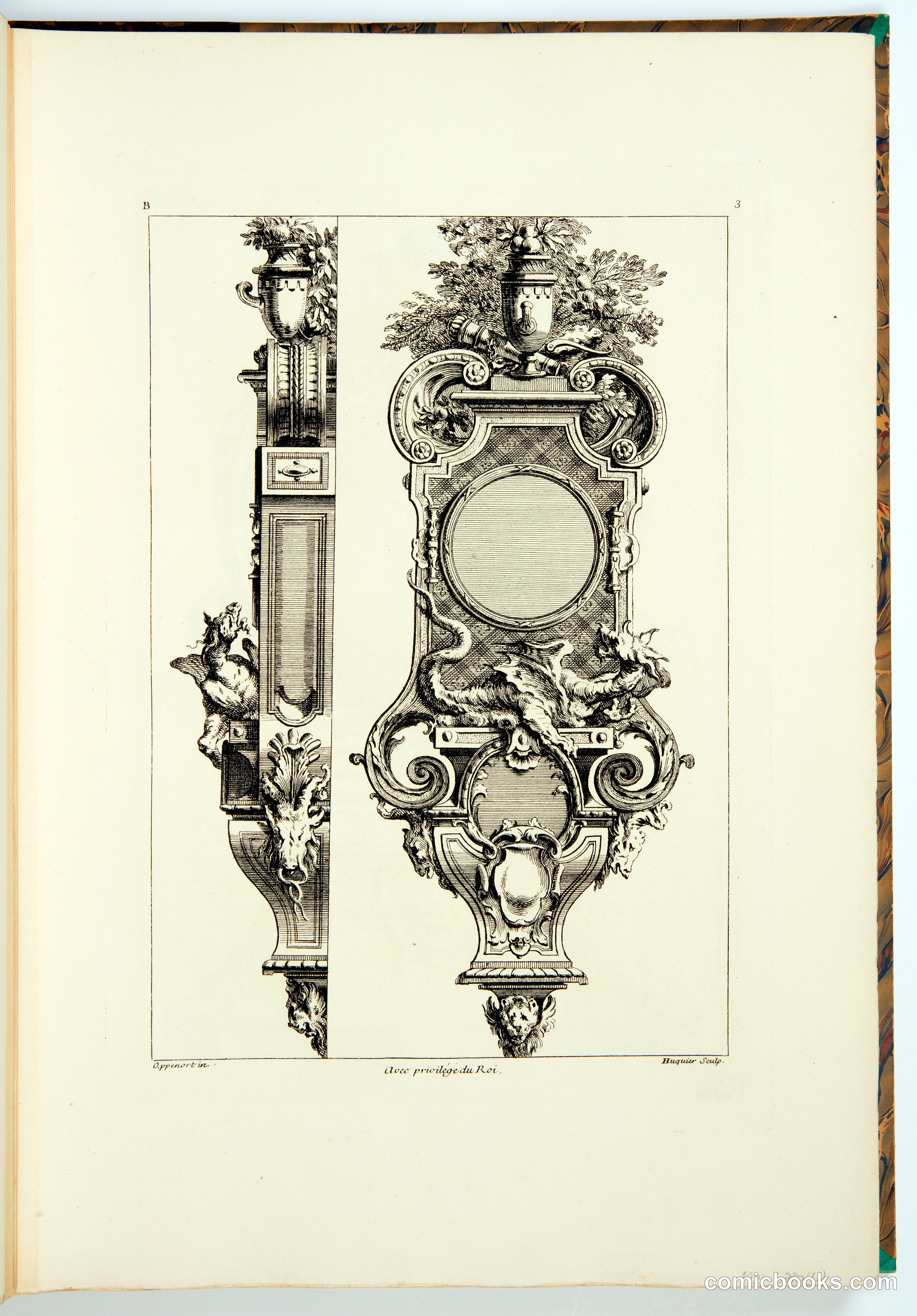 Ornamental Clock Case Designs