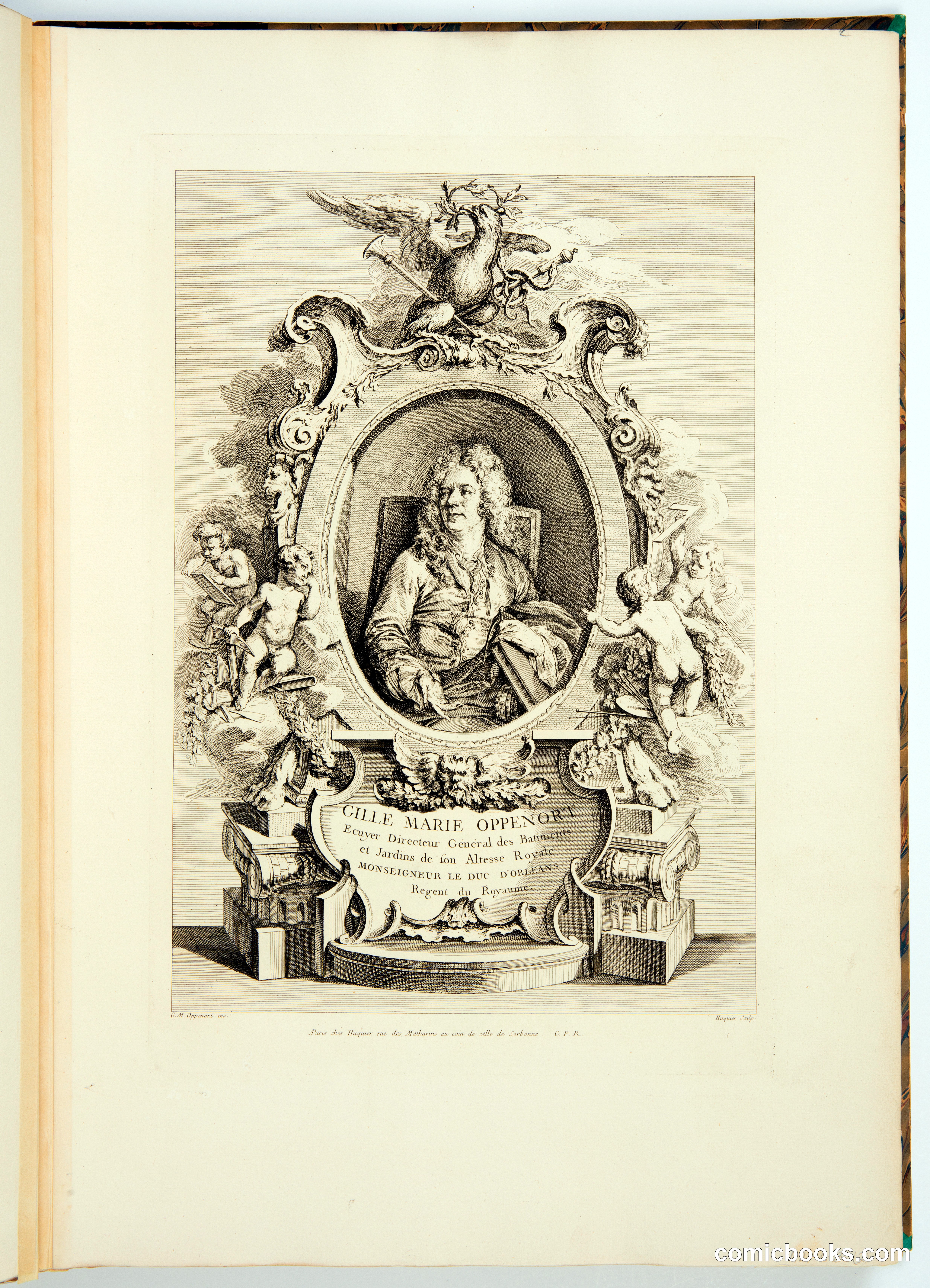 Portrait of Gilles-Marie Oppenord