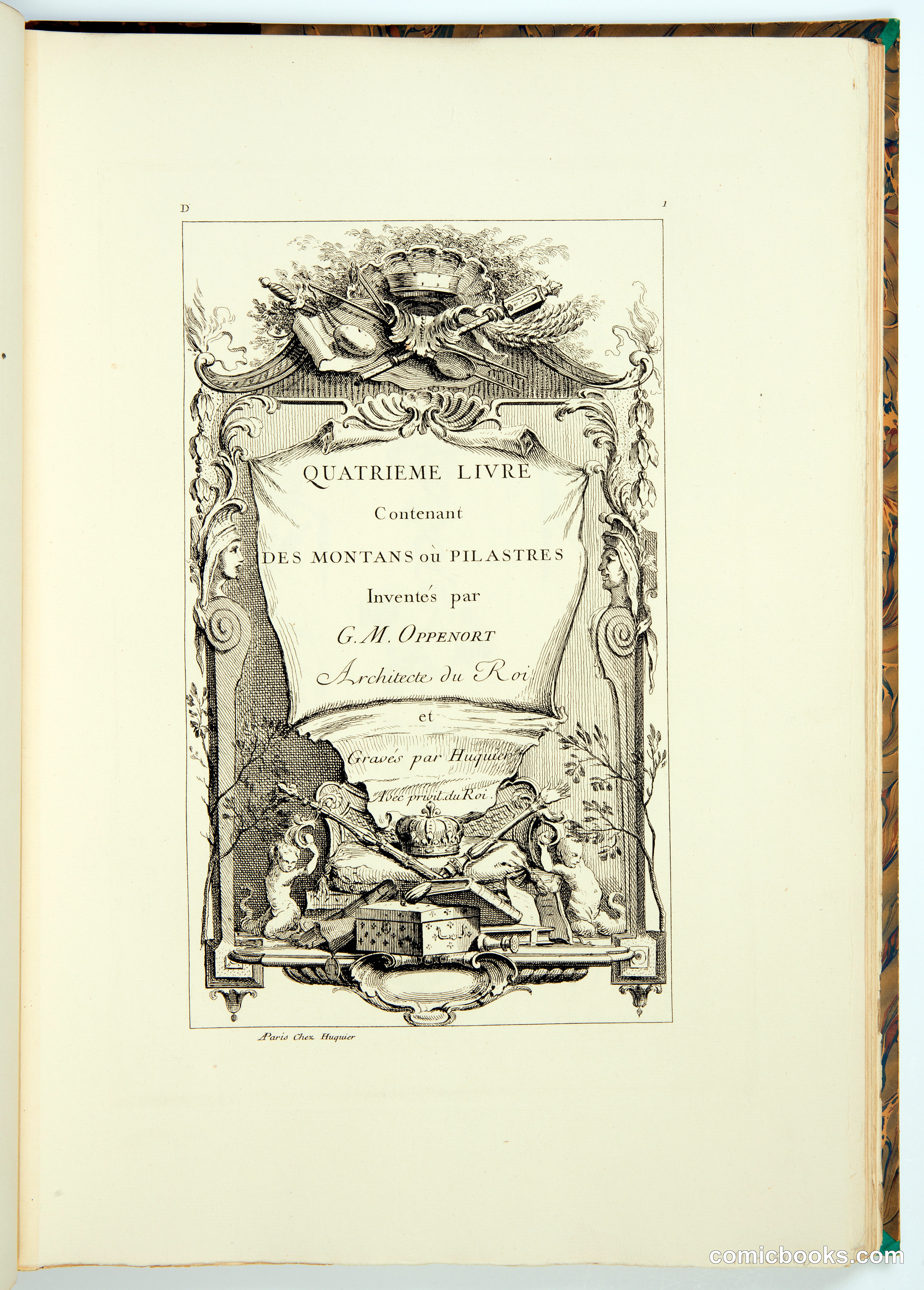 Quatrième Livre: Title Page