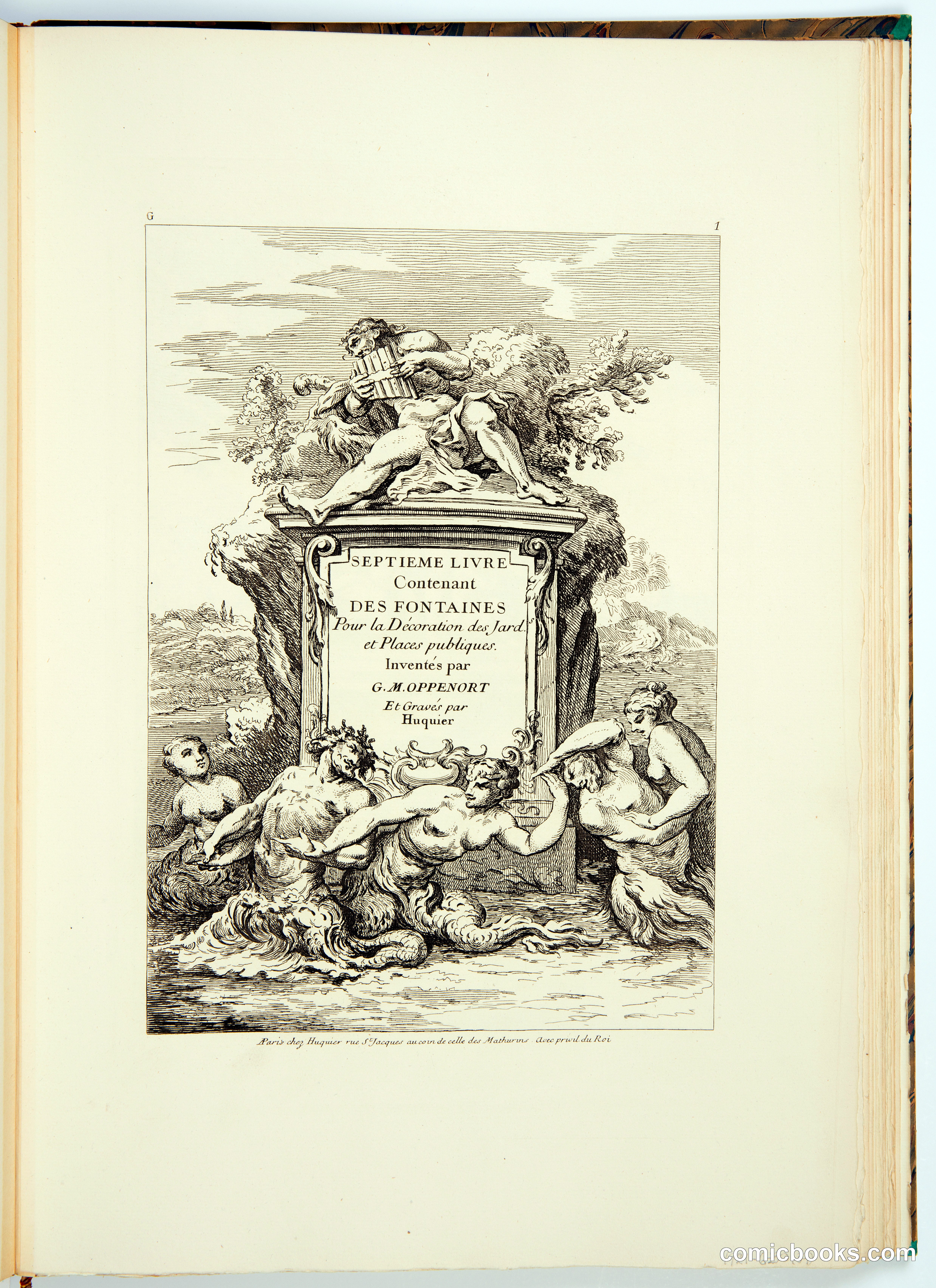Title Page for Fontaines (Book Seven)