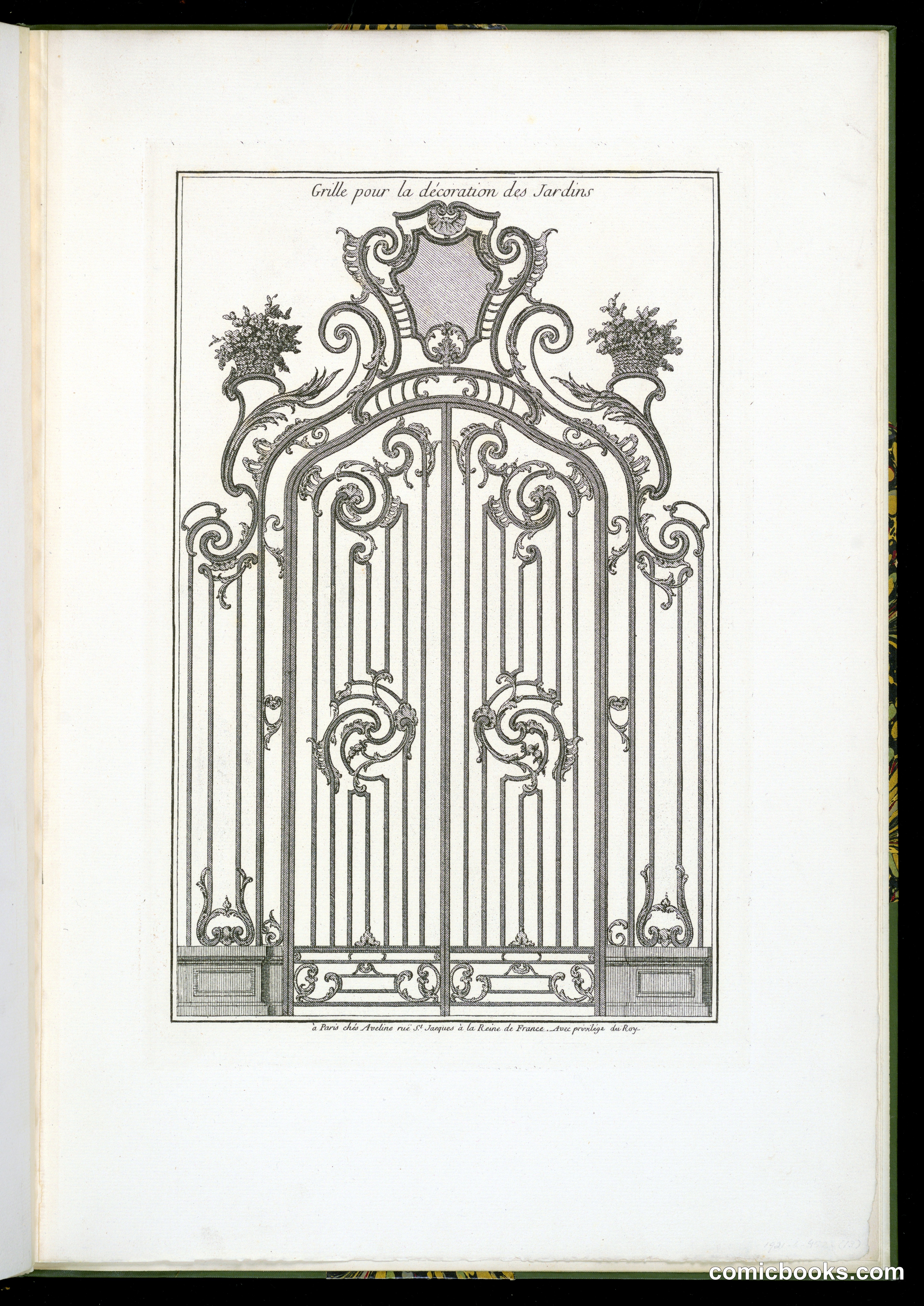 Grille pour la décoration des Jardins