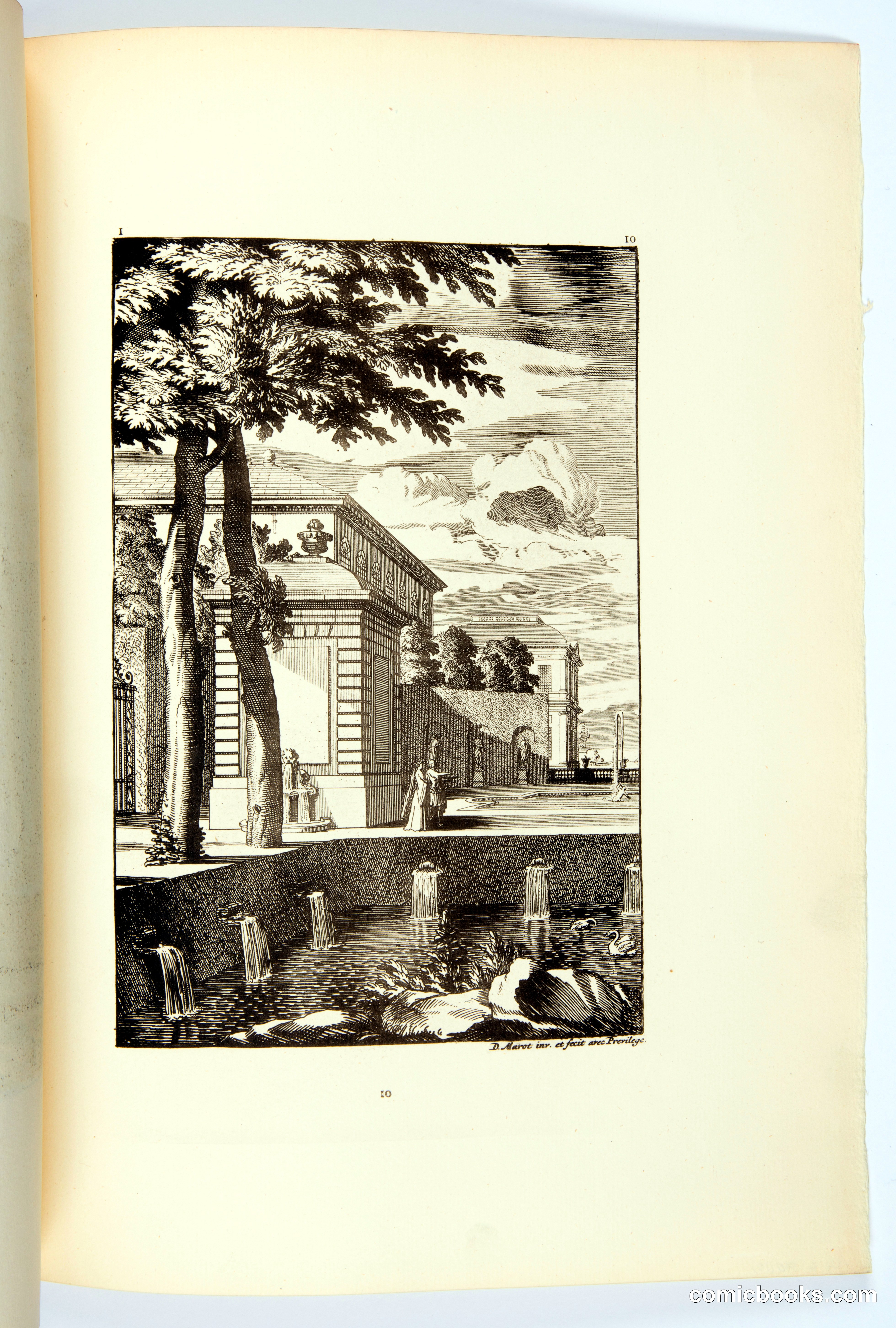 Architectural Garden Scene