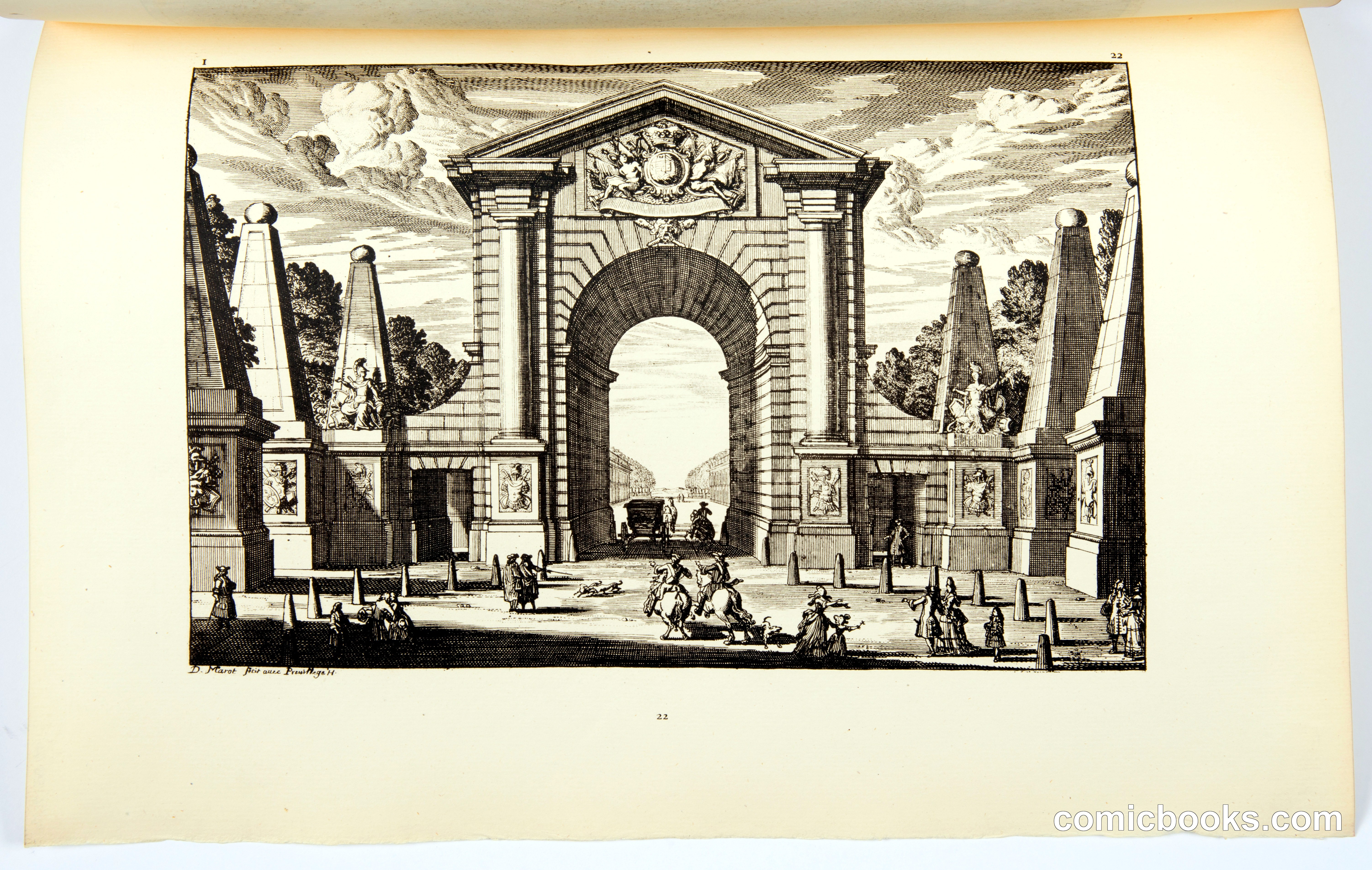 Architectural Engraving: Garden Gateway