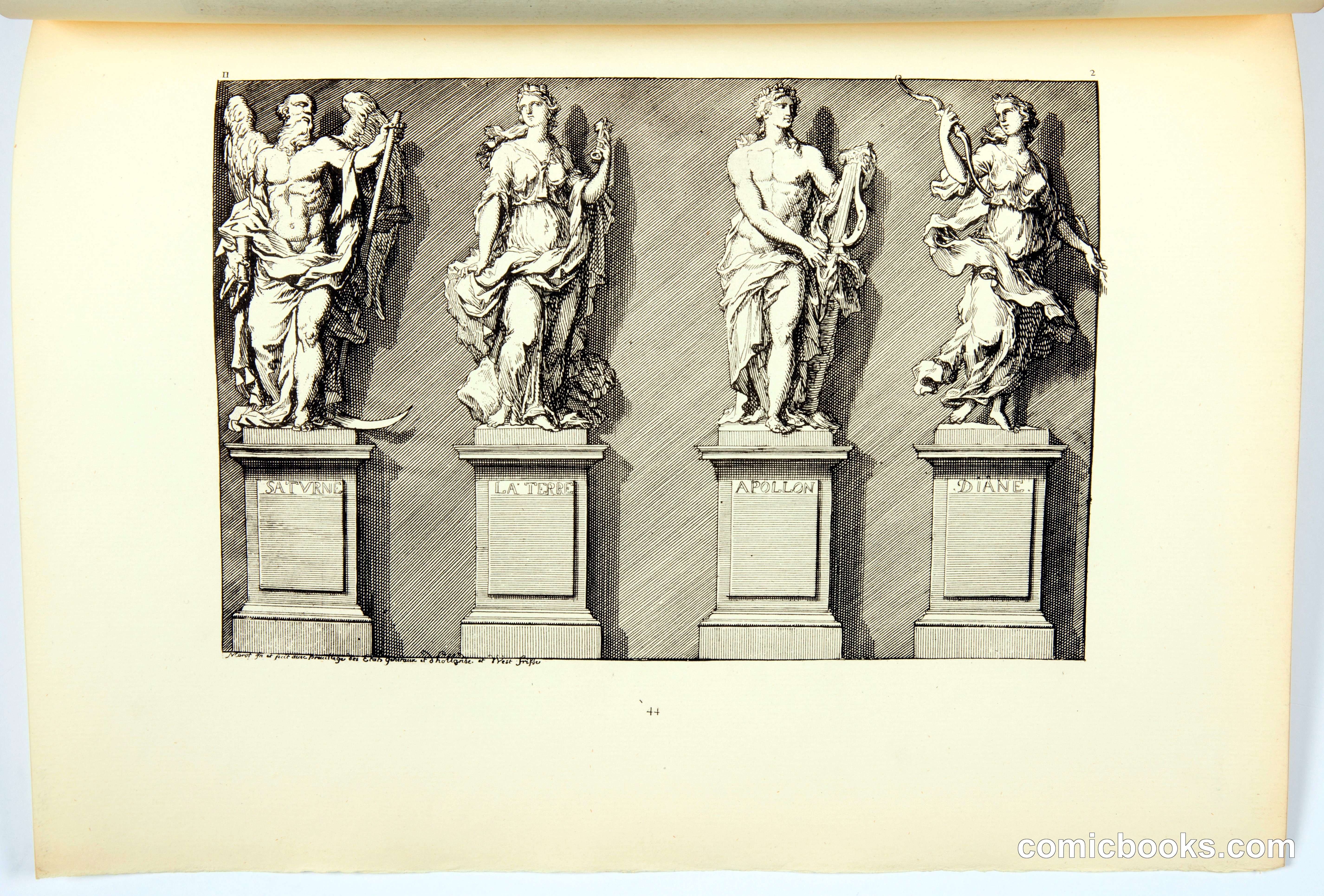 Four Allegorical Figures on Pedestals