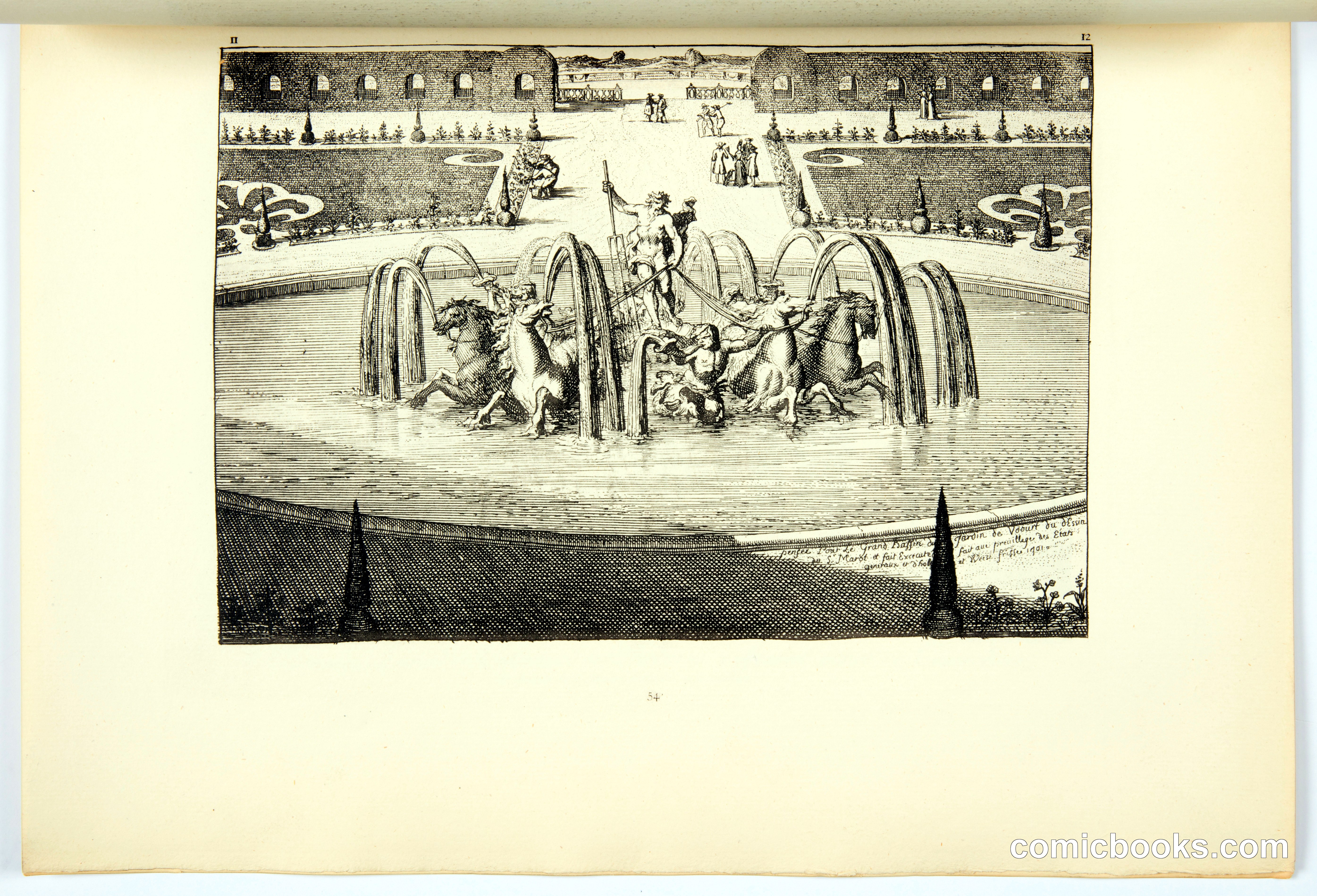 Ornamental Fountain with Mythological Figures