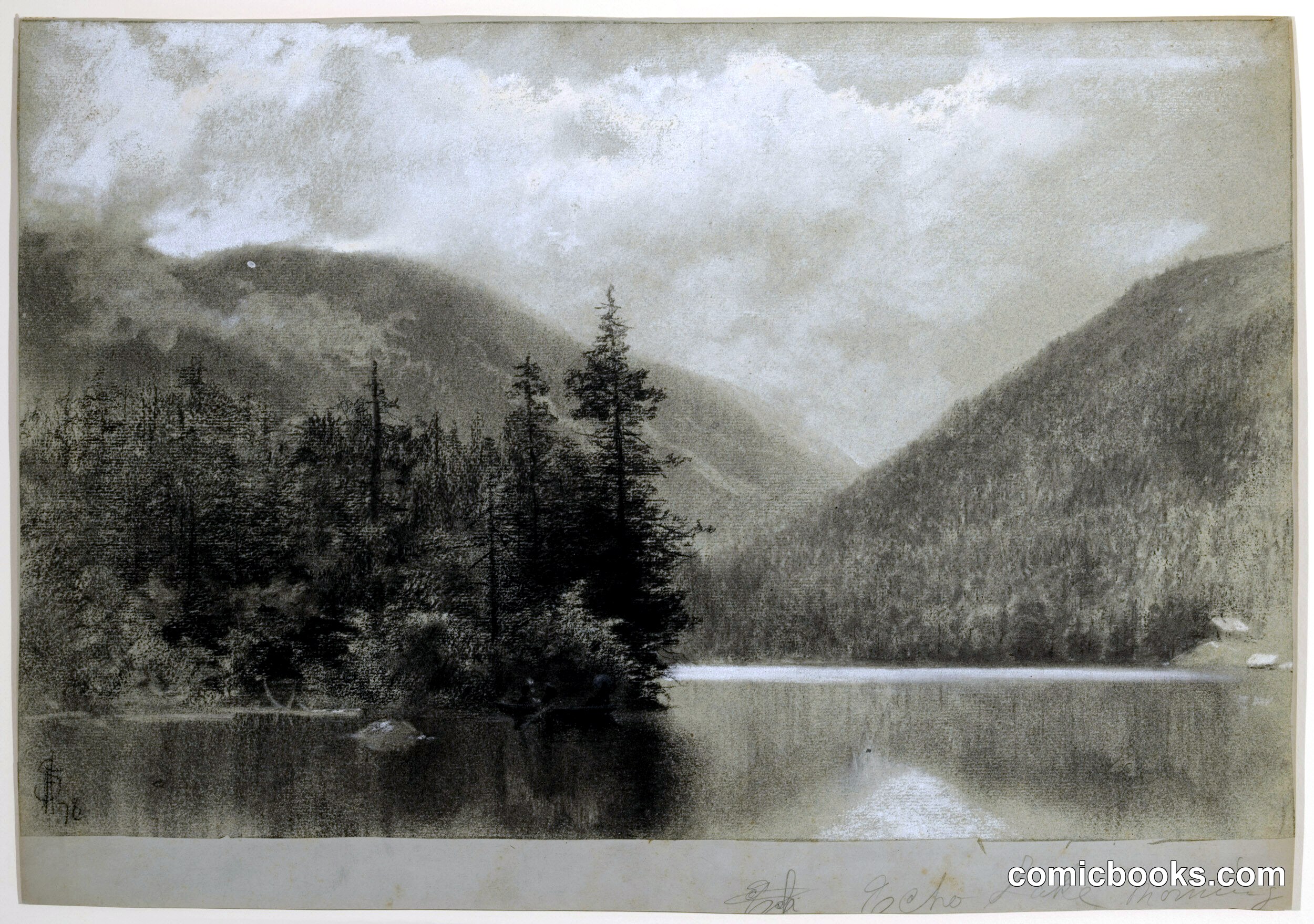 Echo Lake, Morning