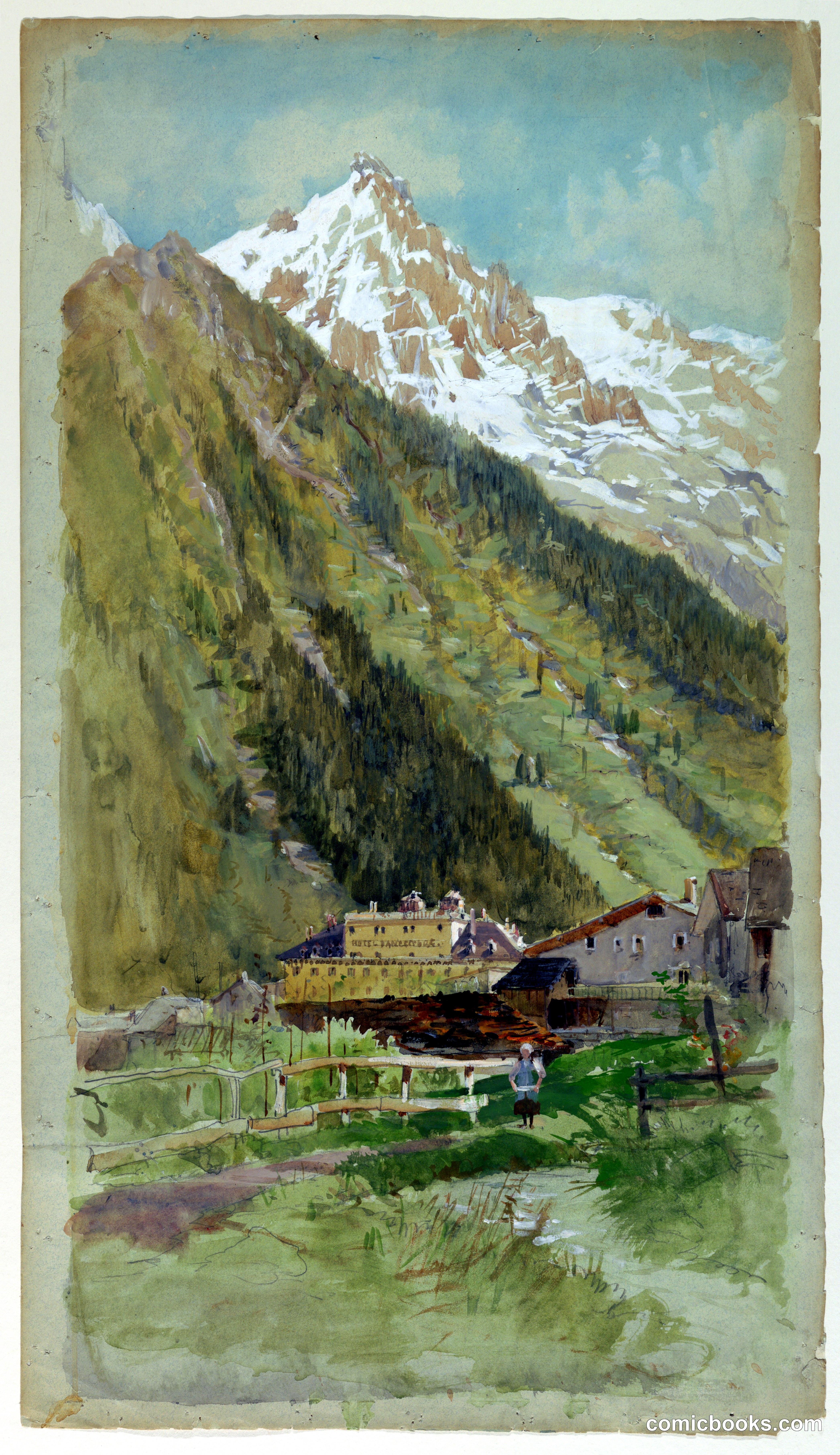 Hotel in the Mountains
