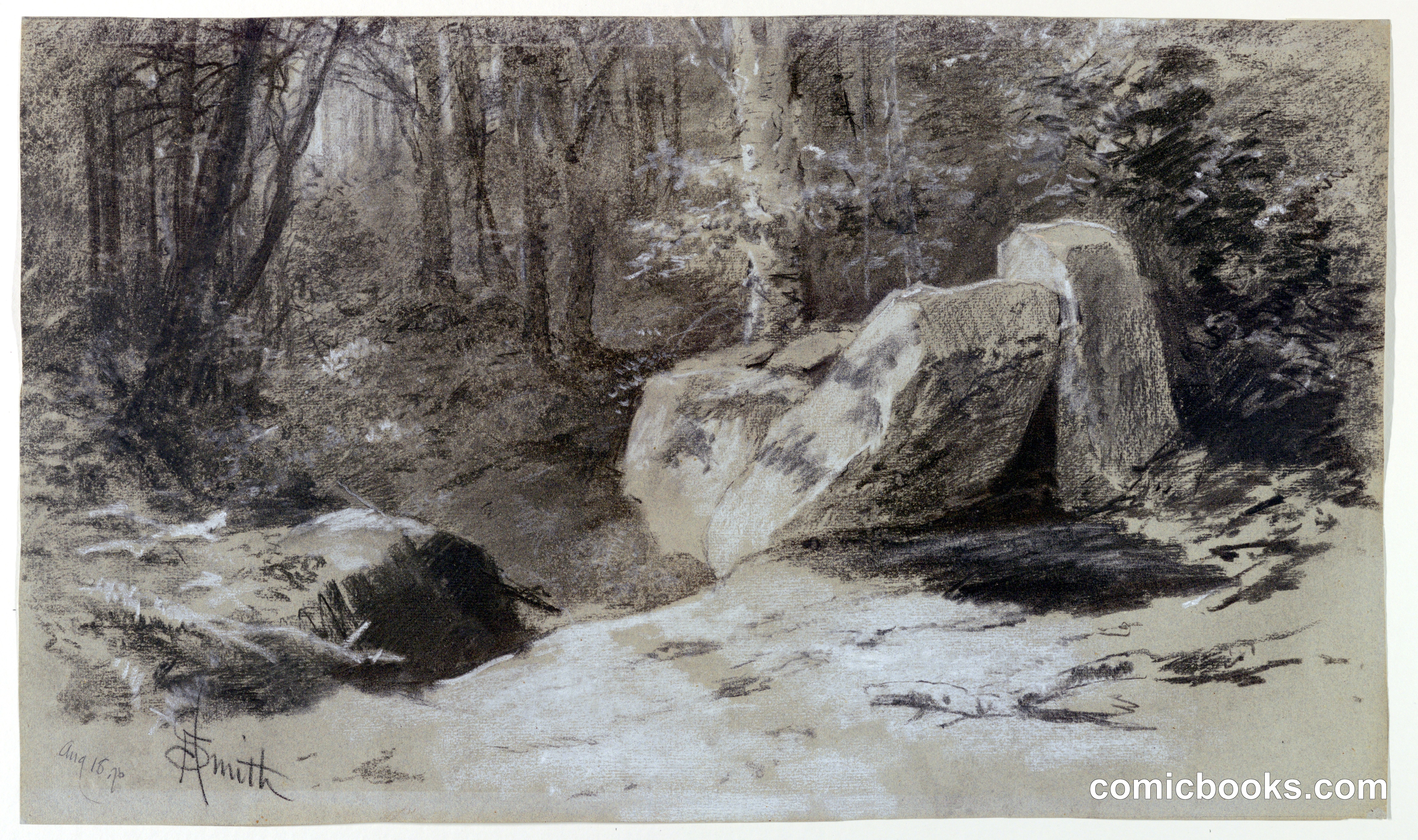 Rocks in the Woods