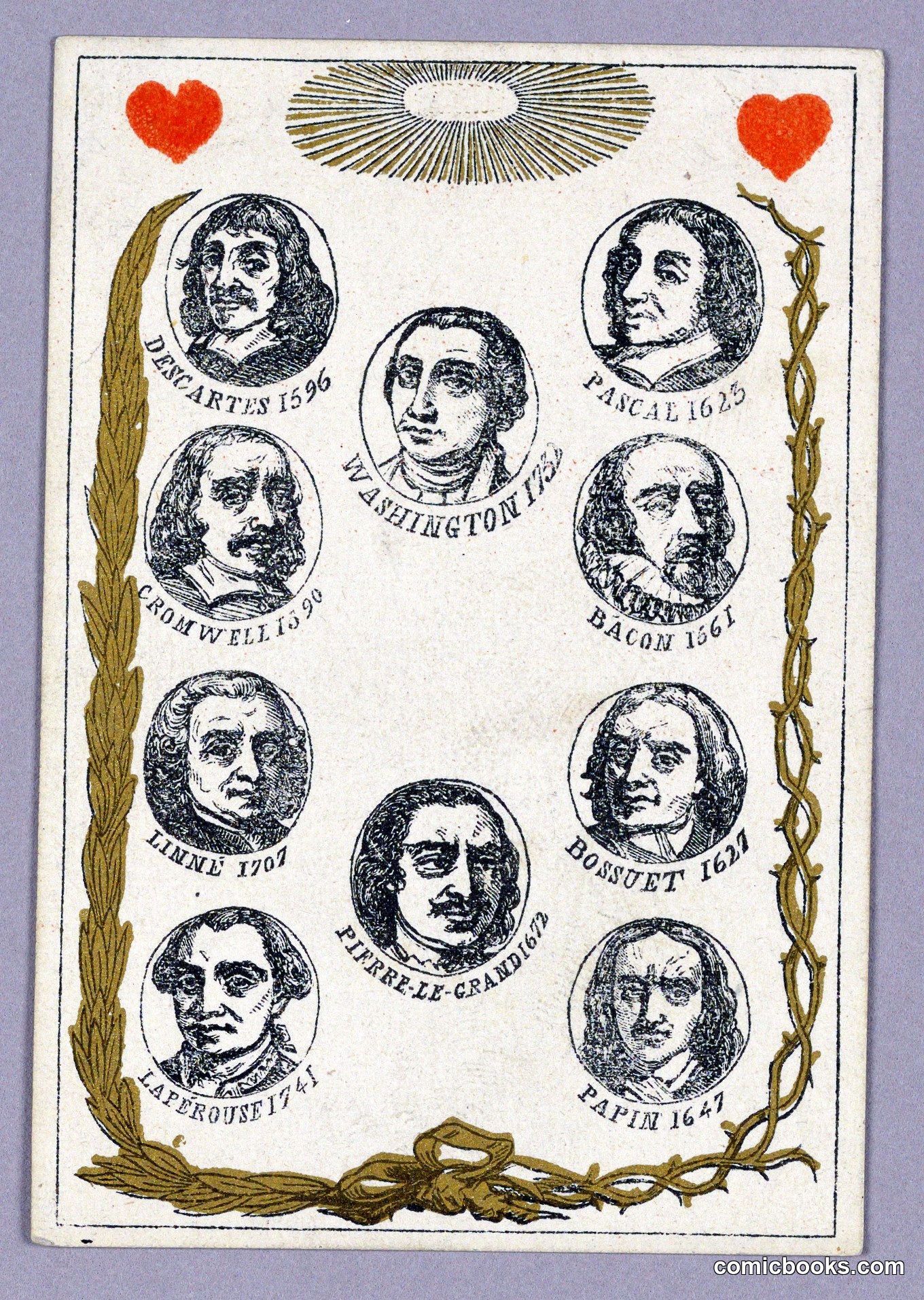 Cartes héroïques (Heroic Cards): Great Leaders
