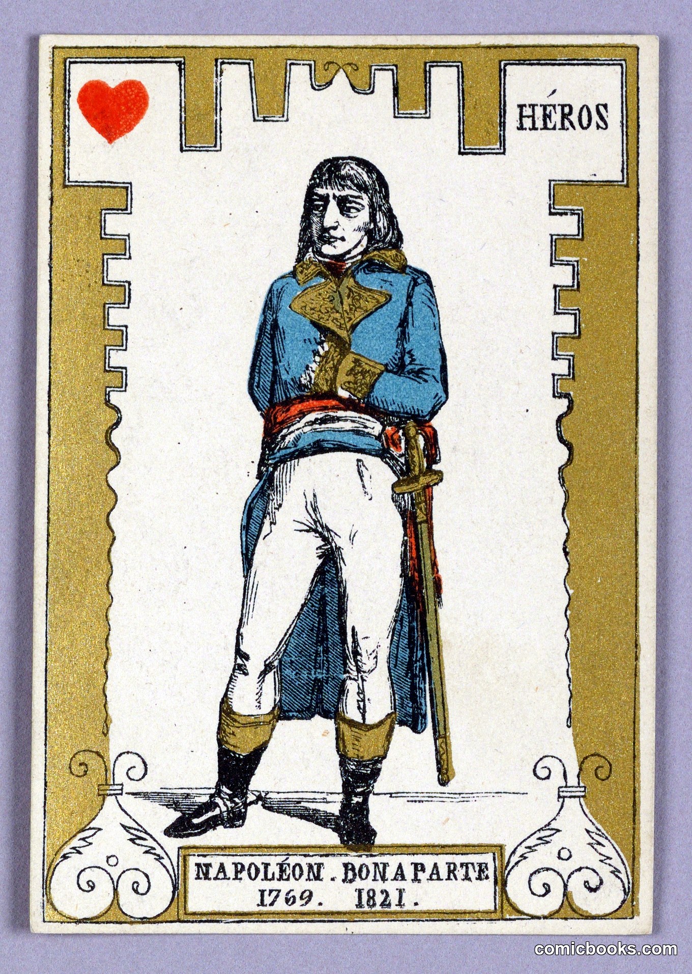 Napoléon Bonaparte Playing Card