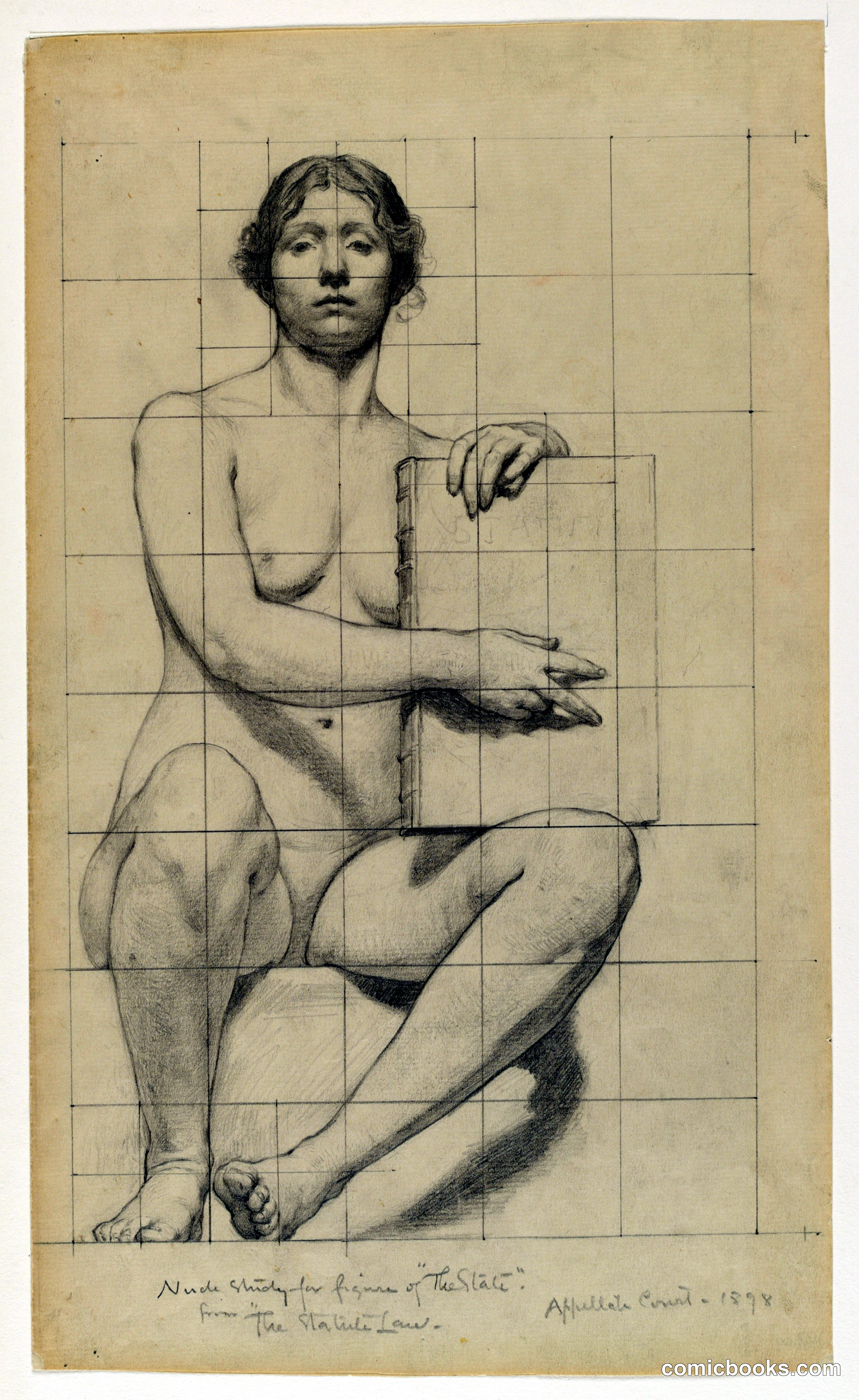 Study for 'The State,' 1898