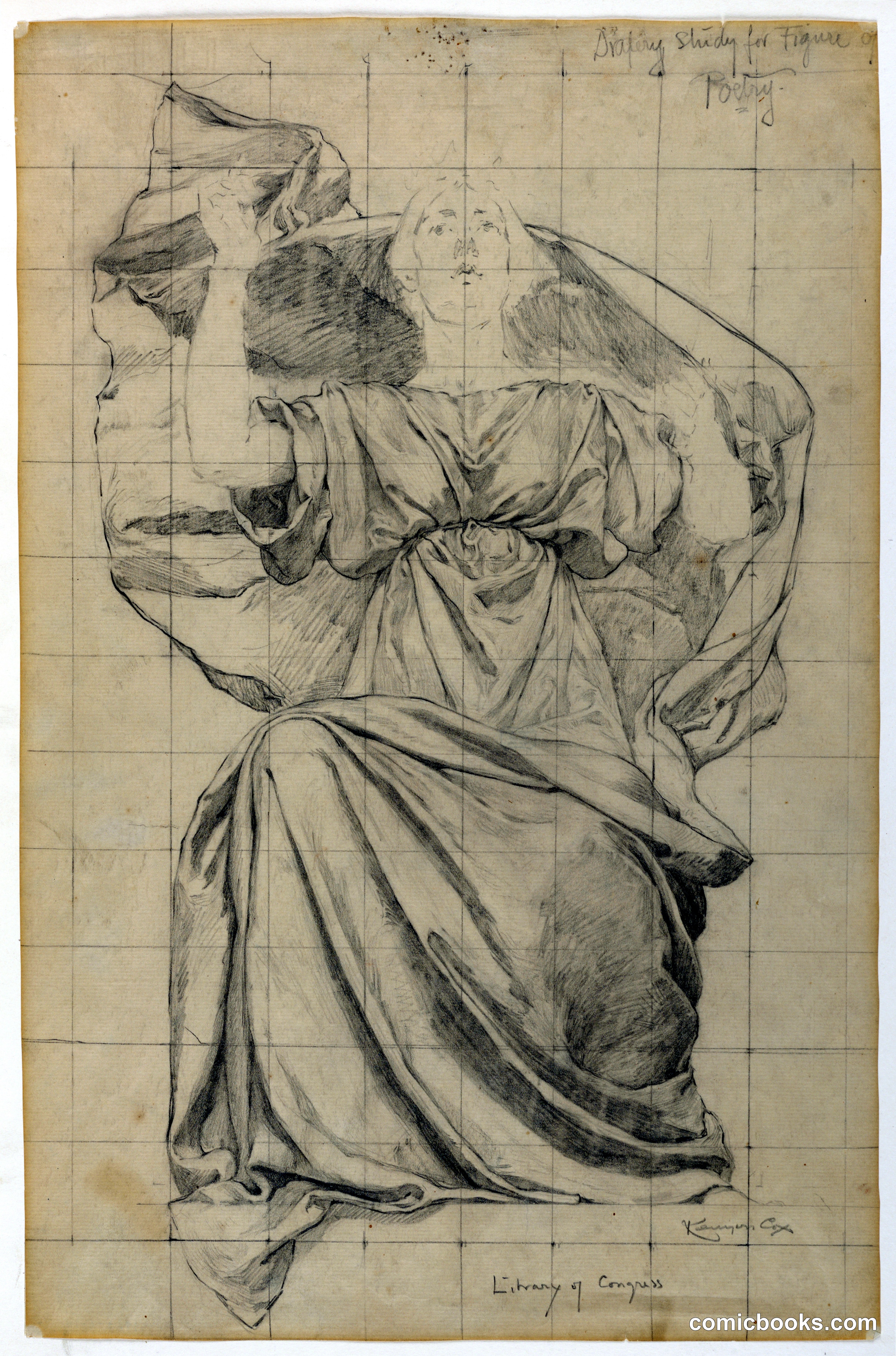 Study for 'Poetry'