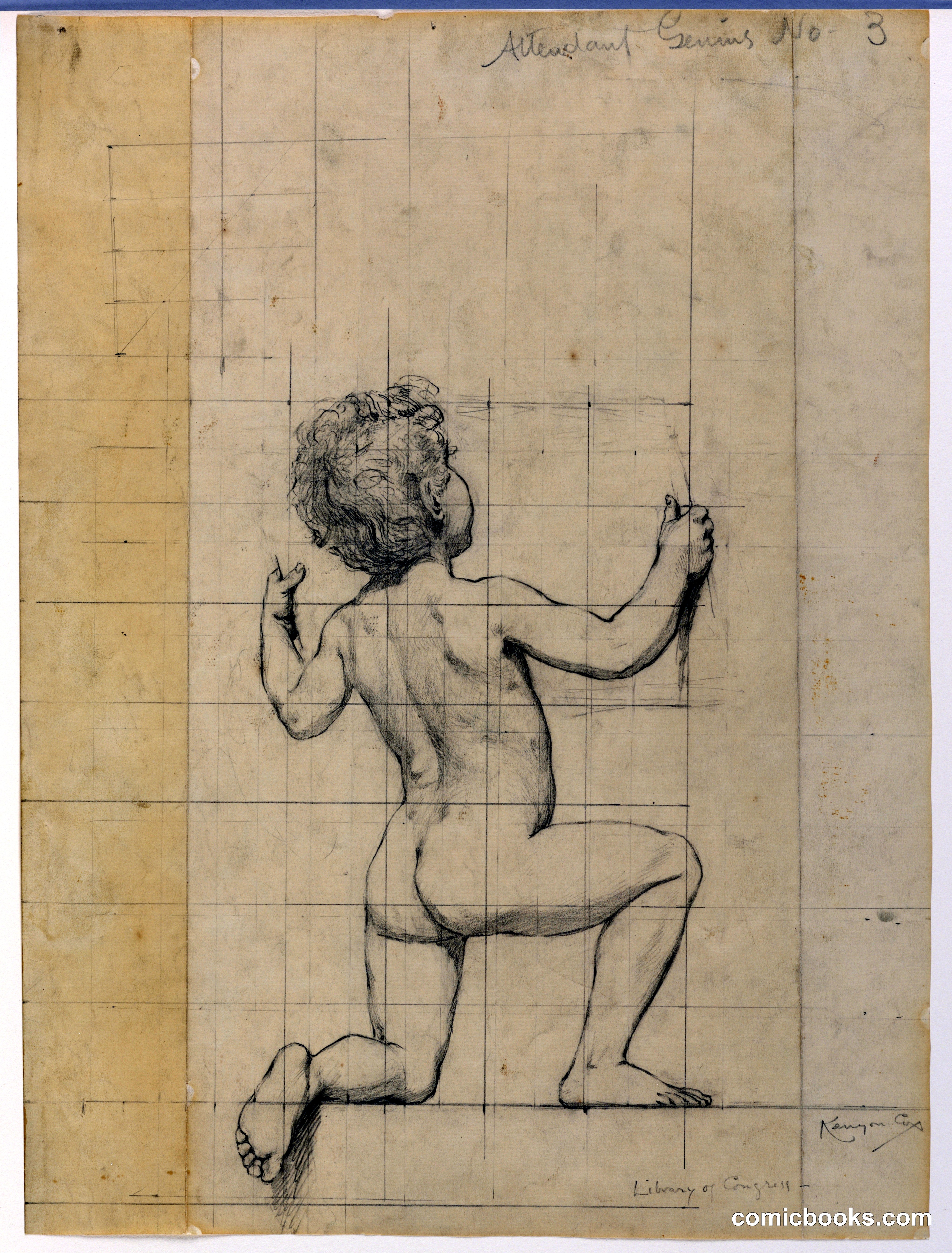 Study for 'Genius'