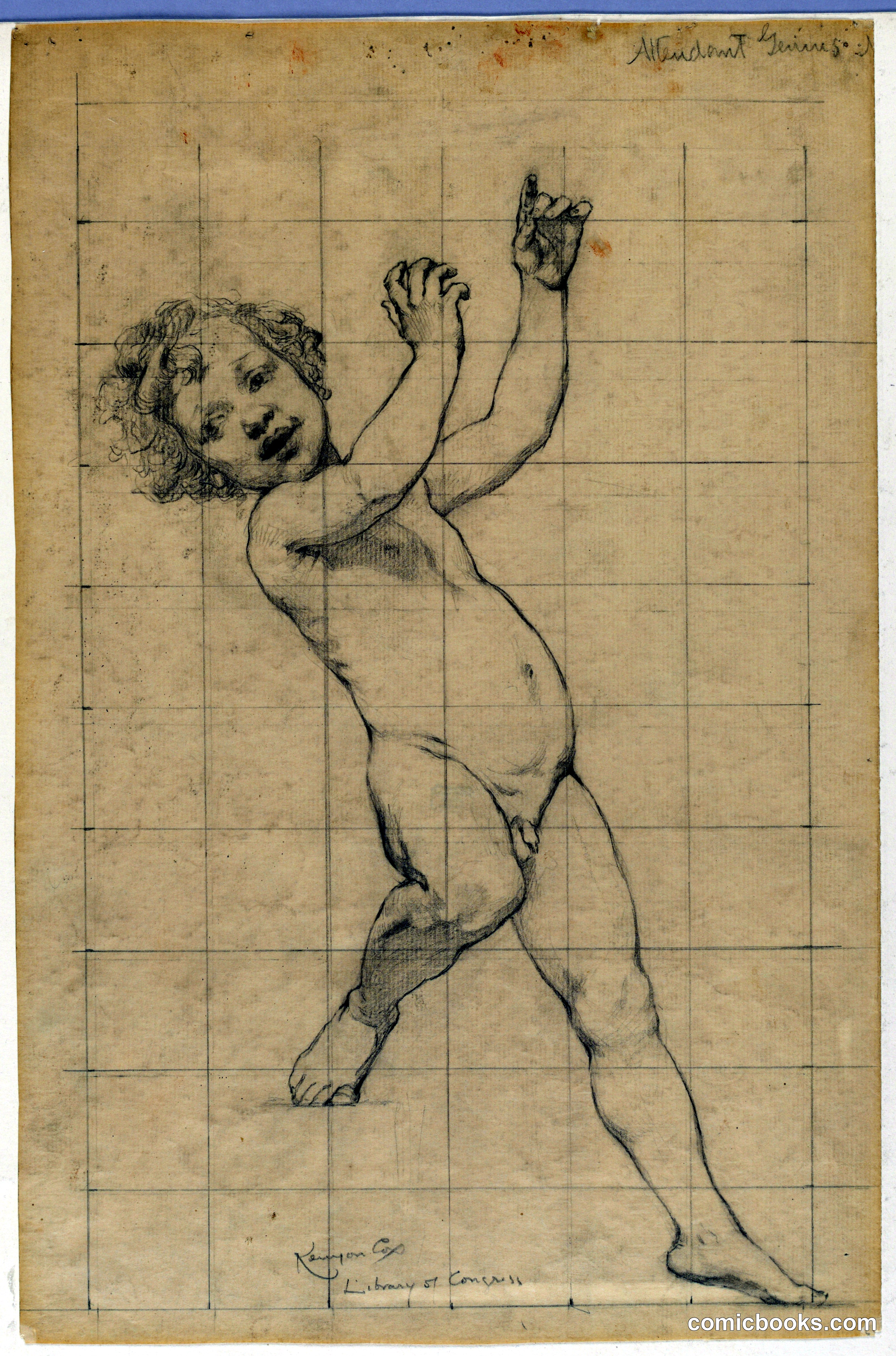 Study for Allegorical Figure
