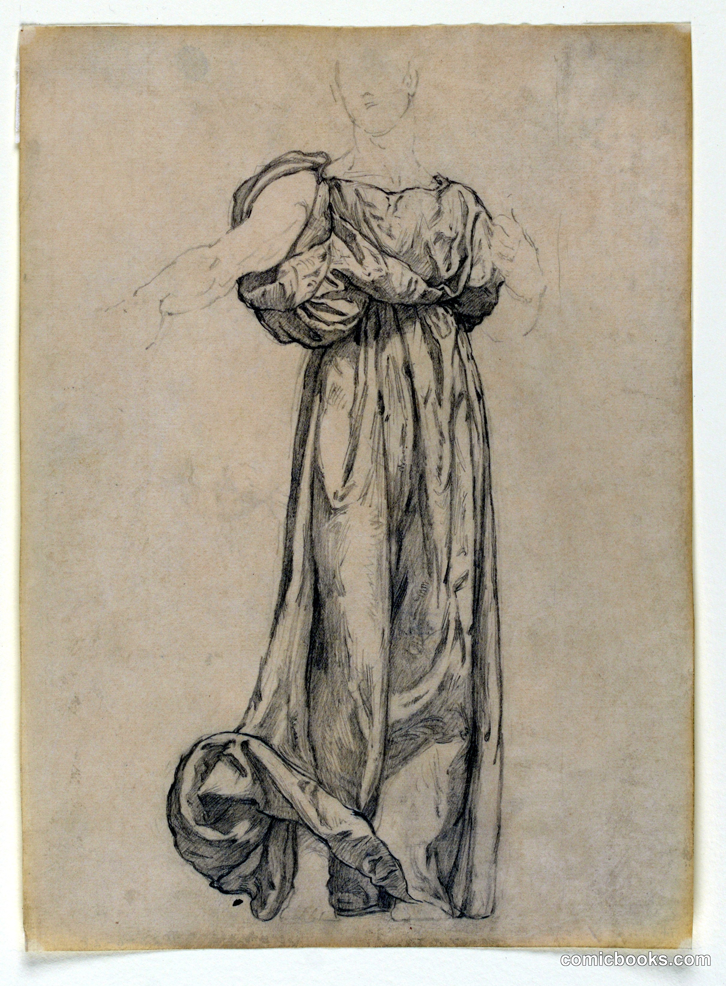 Study for Drapery