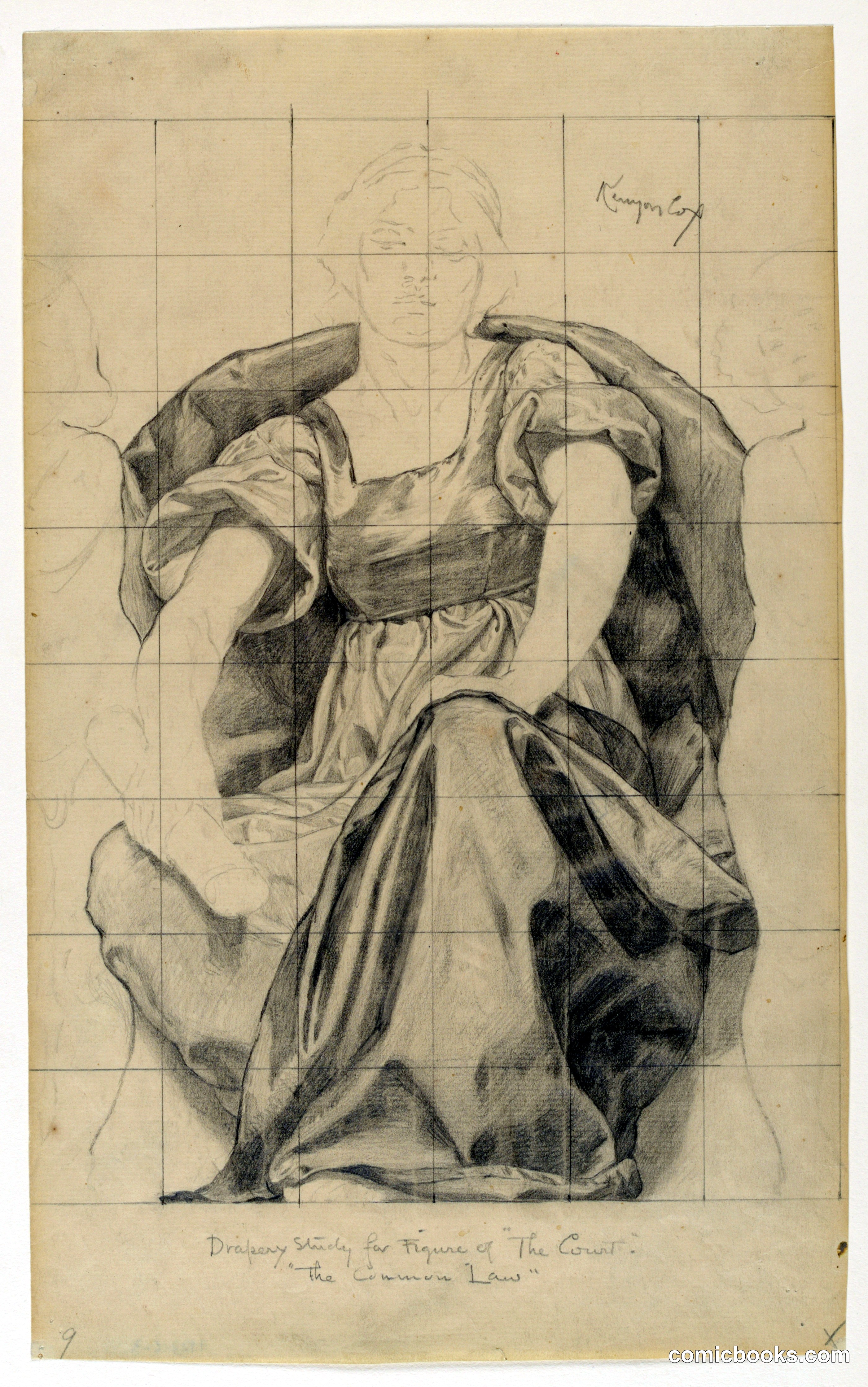 Study for 'The Court,' 1898