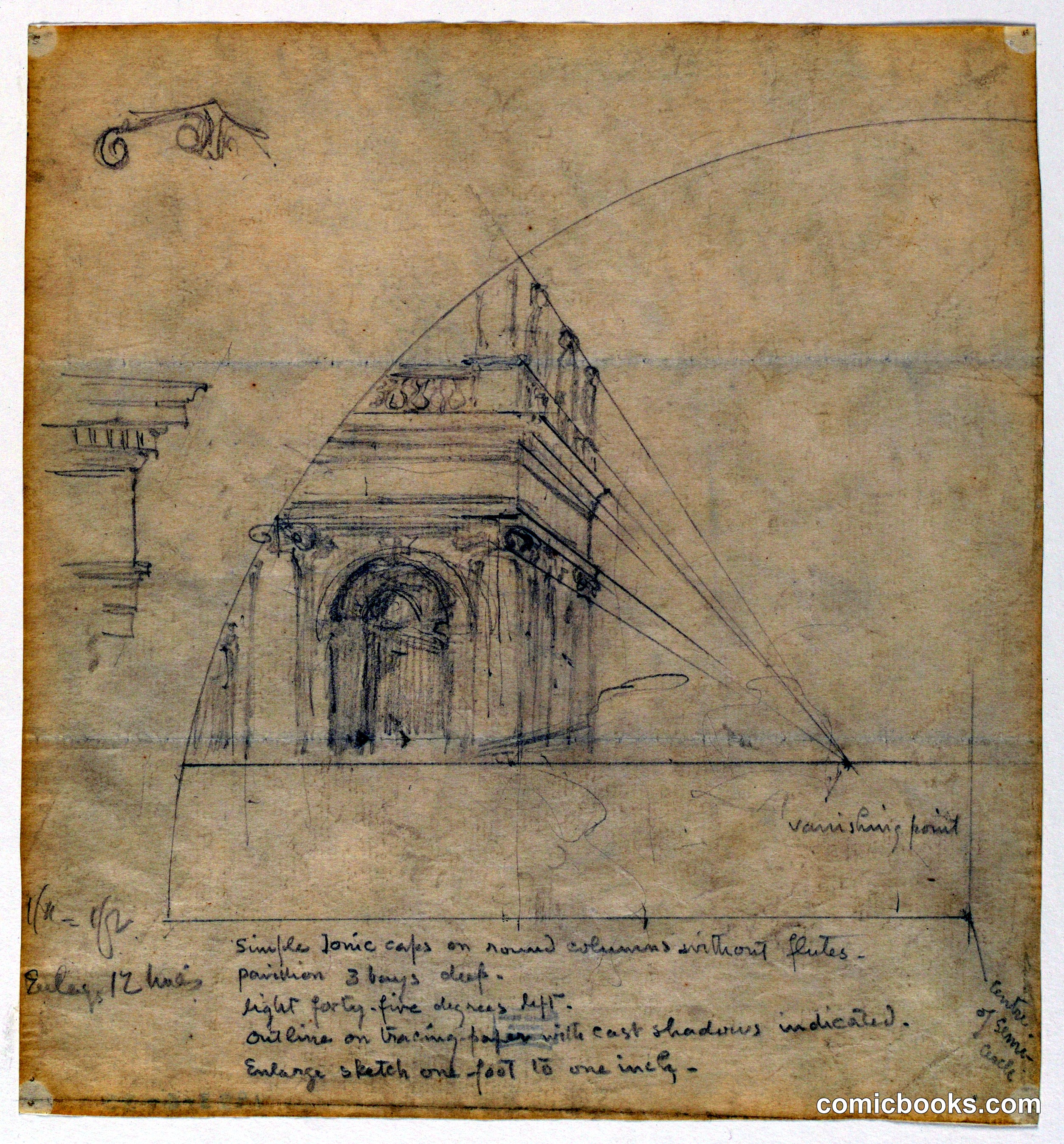 Architectural Perspective Study