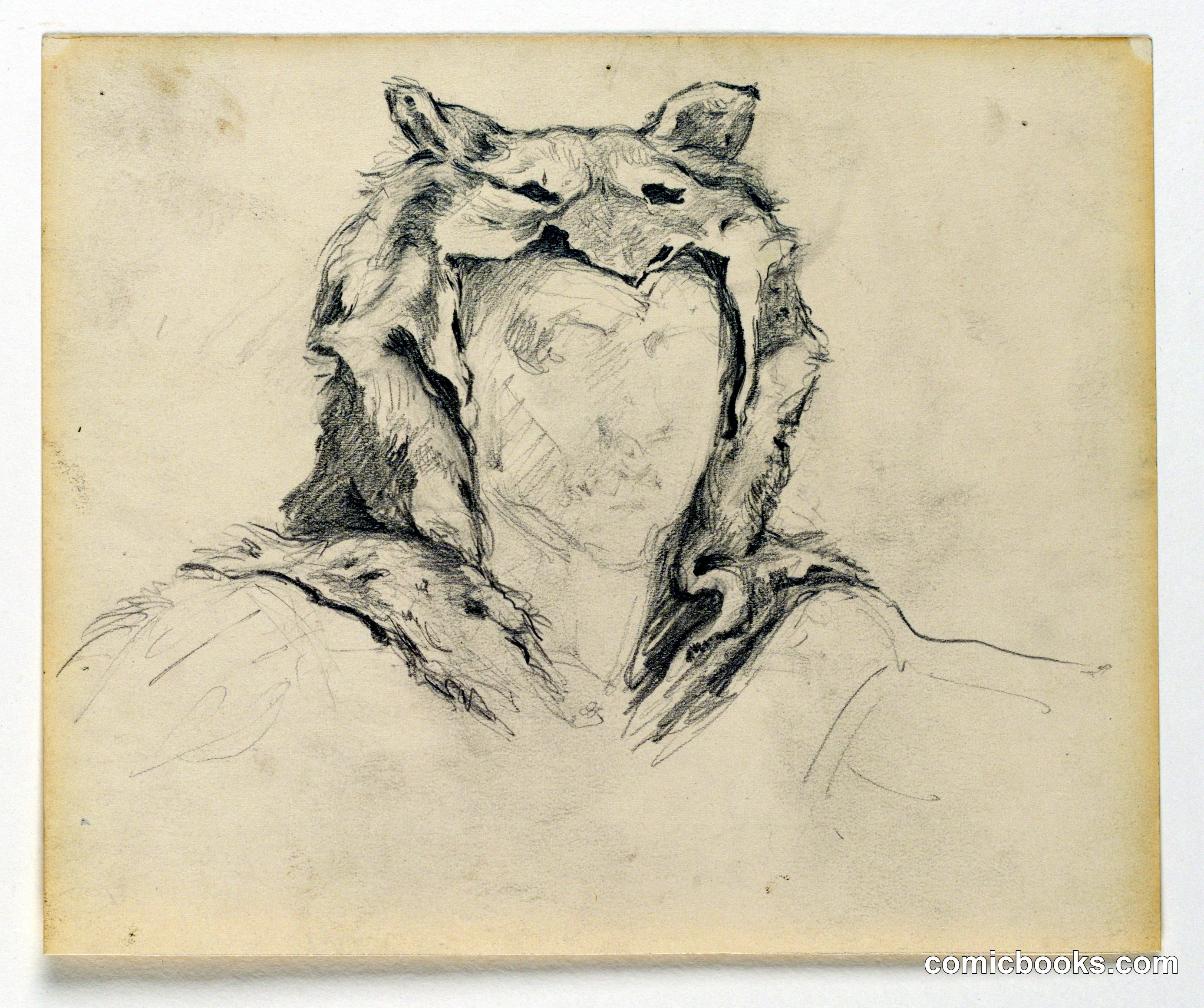 Study for 'Hunting,' The Progress of Civilization series