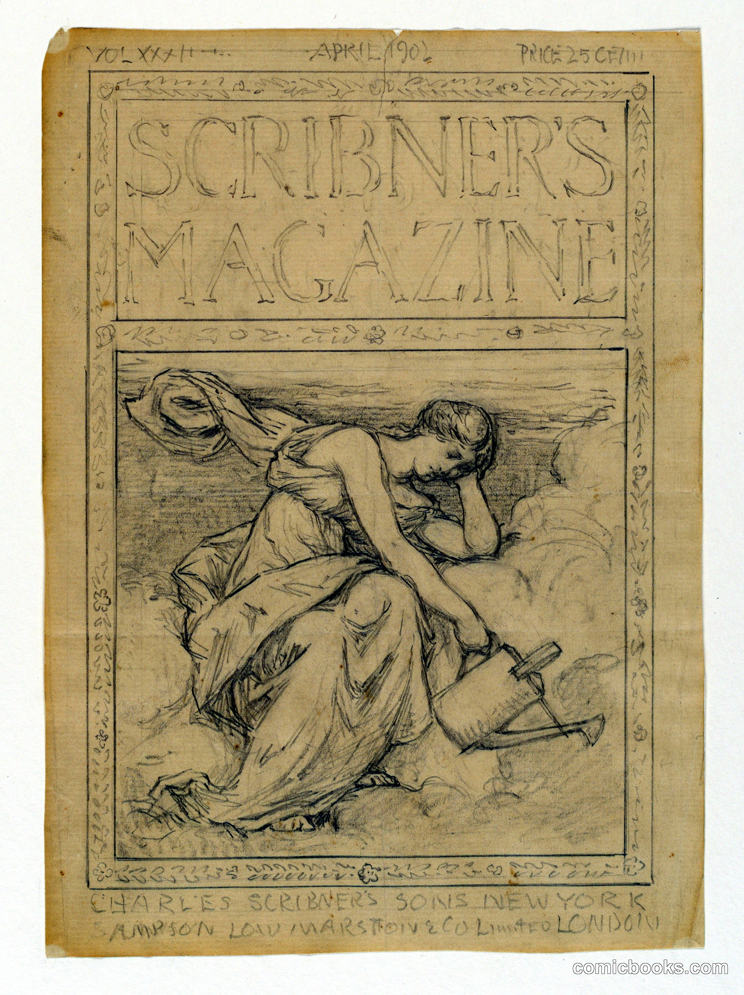 Design for Scribner's Magazine Cover