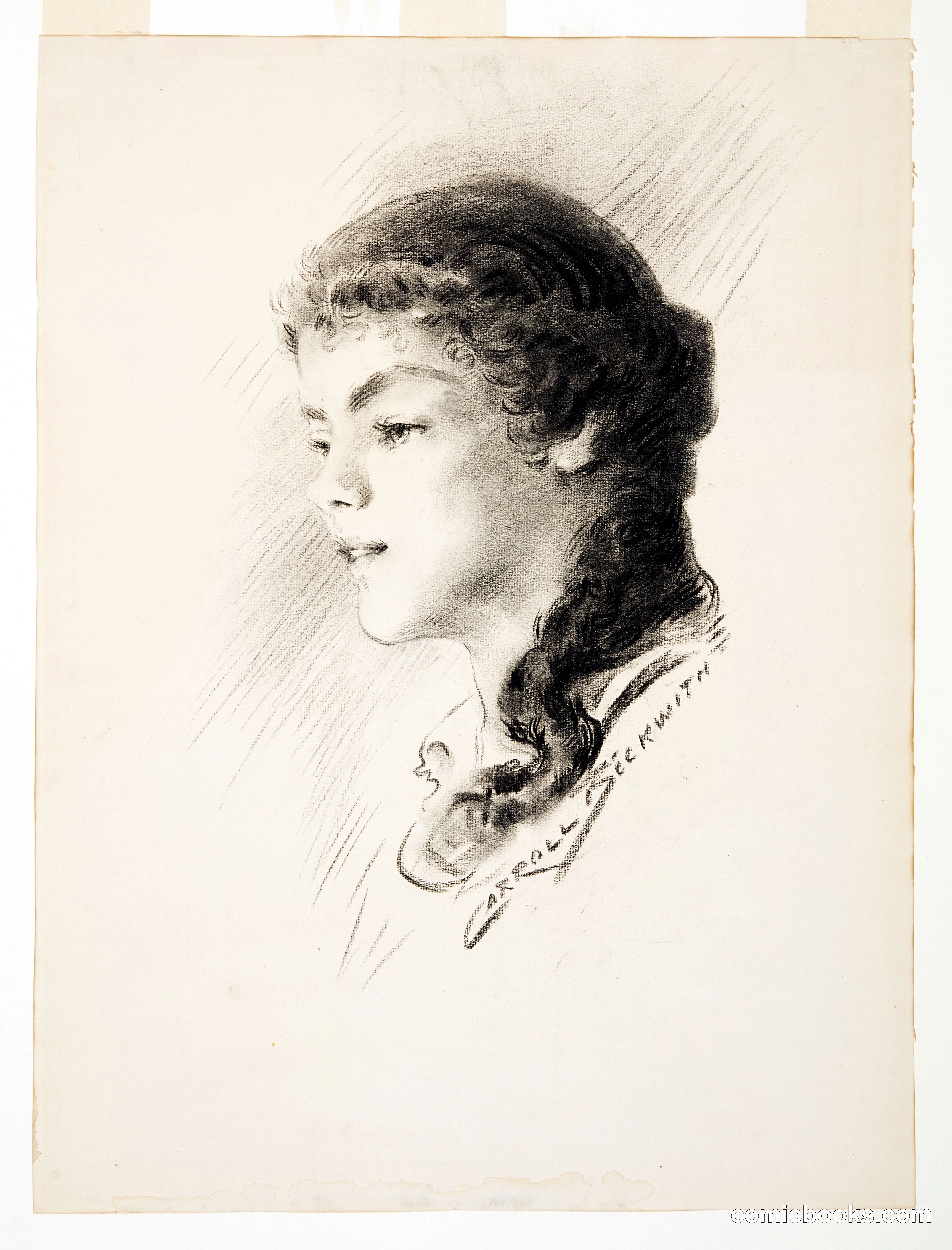 Portrait, possibly Elizabeth Vail
