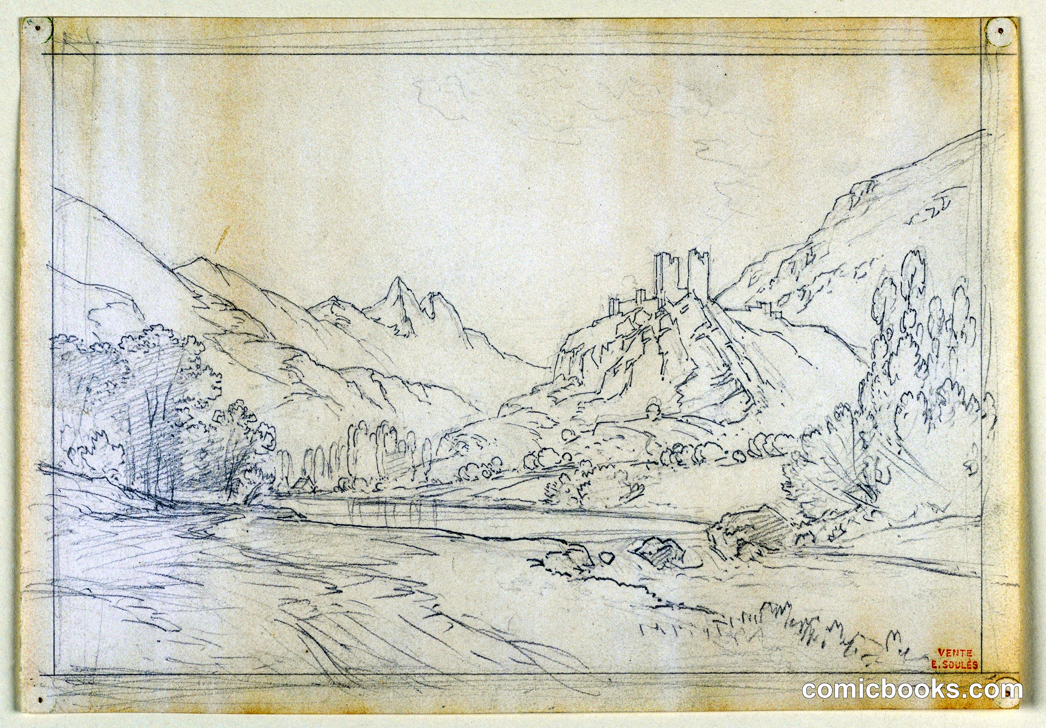 A Valley in Mountainous Country