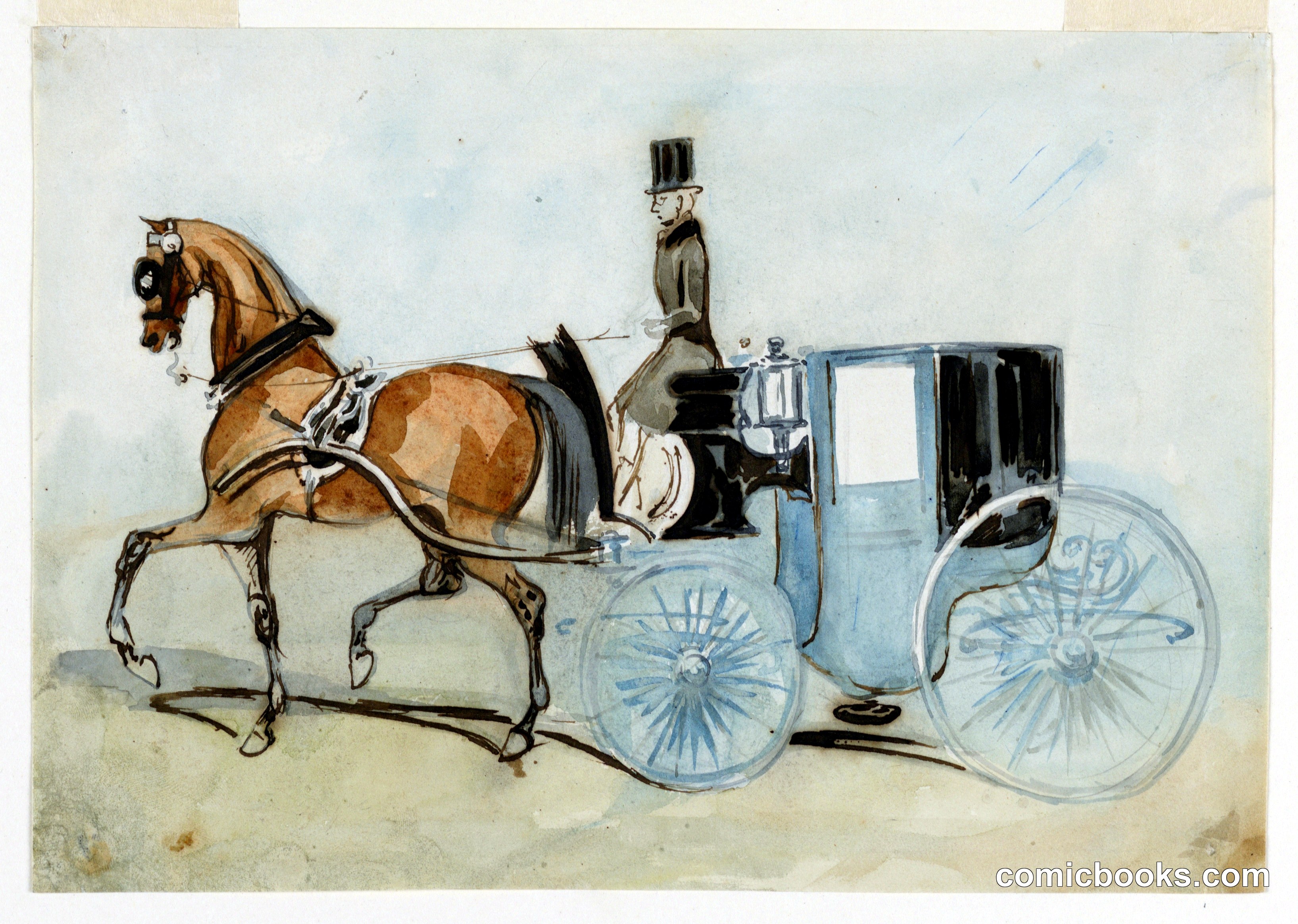The Blue Brougham